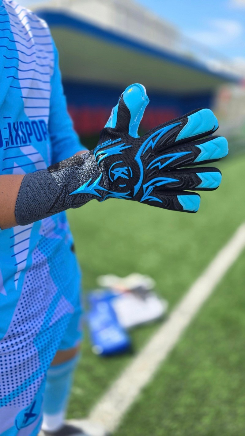 Kx ‘Volf’ Negatif Kesim Profesyonel Maç Eldiveni 🧤 'AQUA'