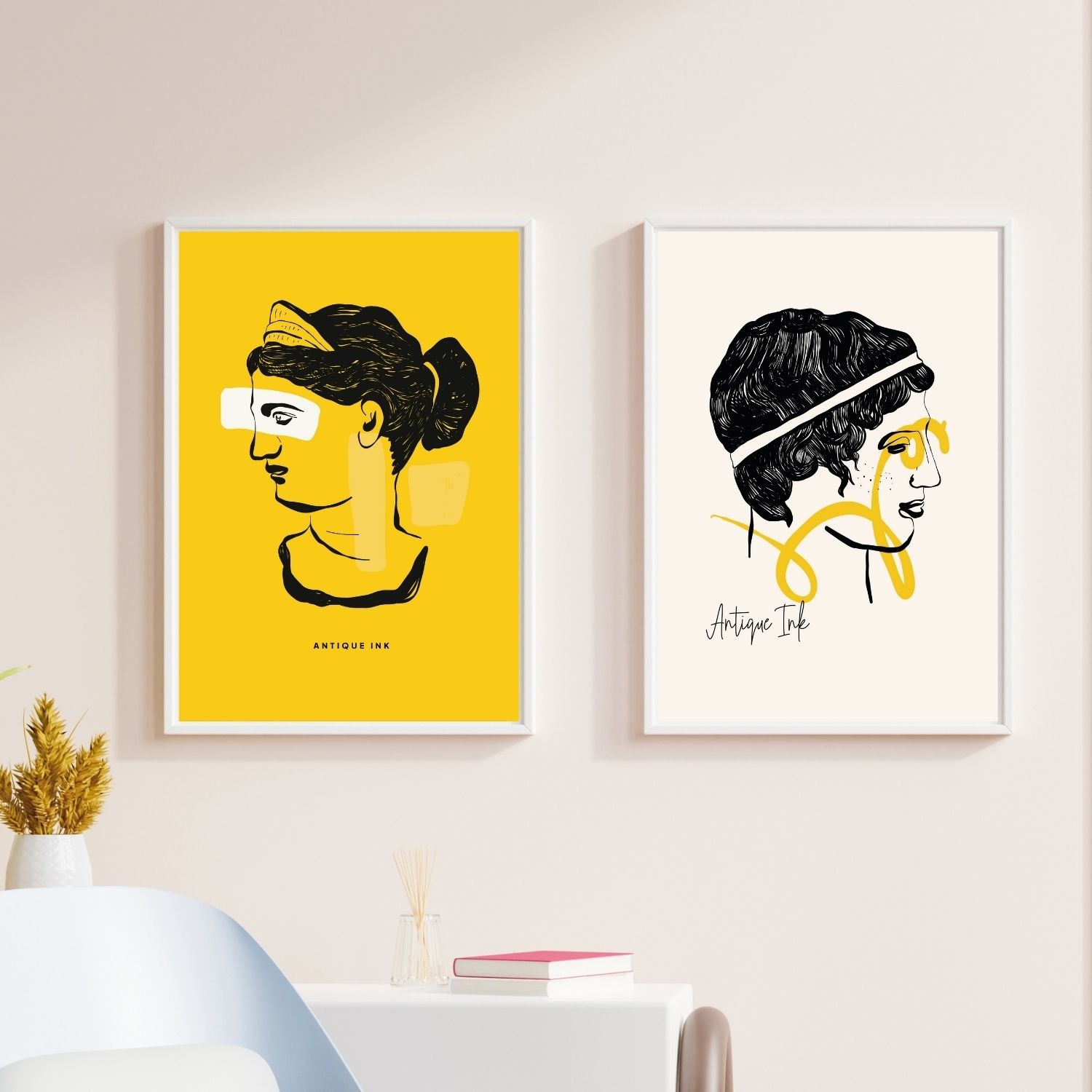 Antique 2'li Poster Seti
