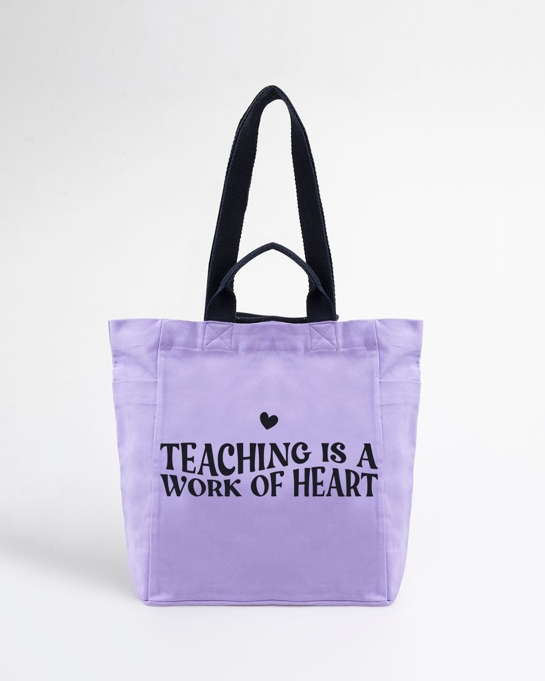 Teaching Is a Work of Heart Öğretmenlere Özel Bez Çanta