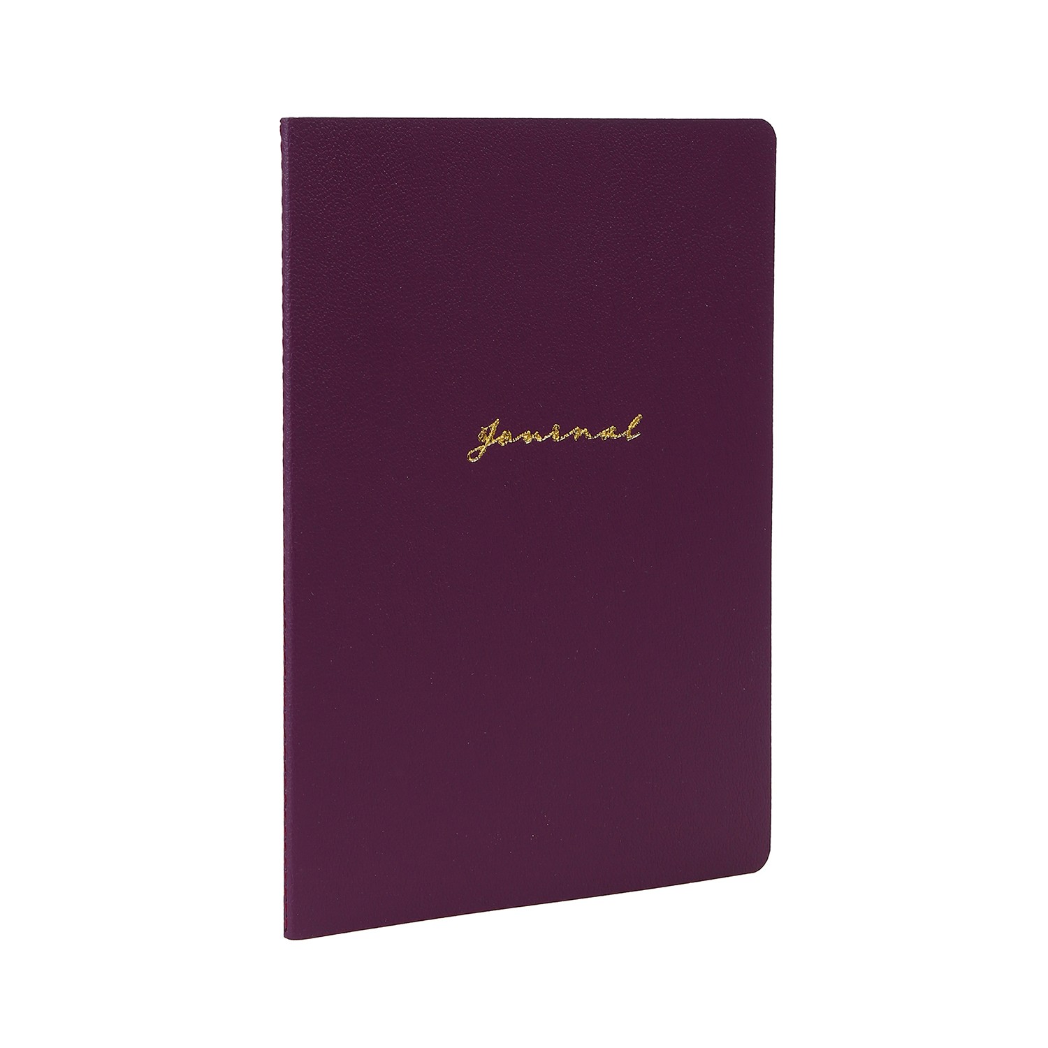 Vegan Deri Çizgili Defter