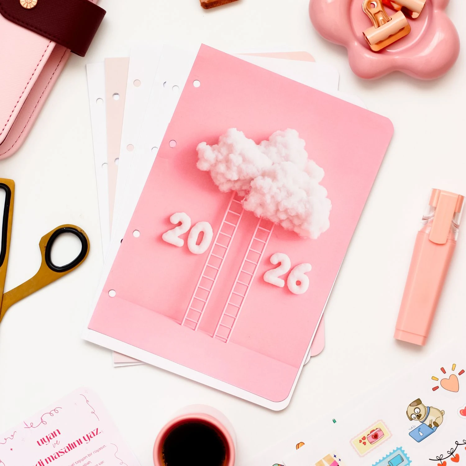 2026 Tarihli Geleceği Planlama Ajandası İç Sayfa