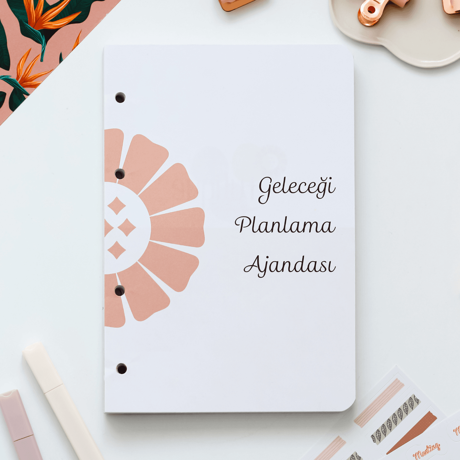 Tarihsiz Geleceği Planlama Ajandası İç Sayfaları
