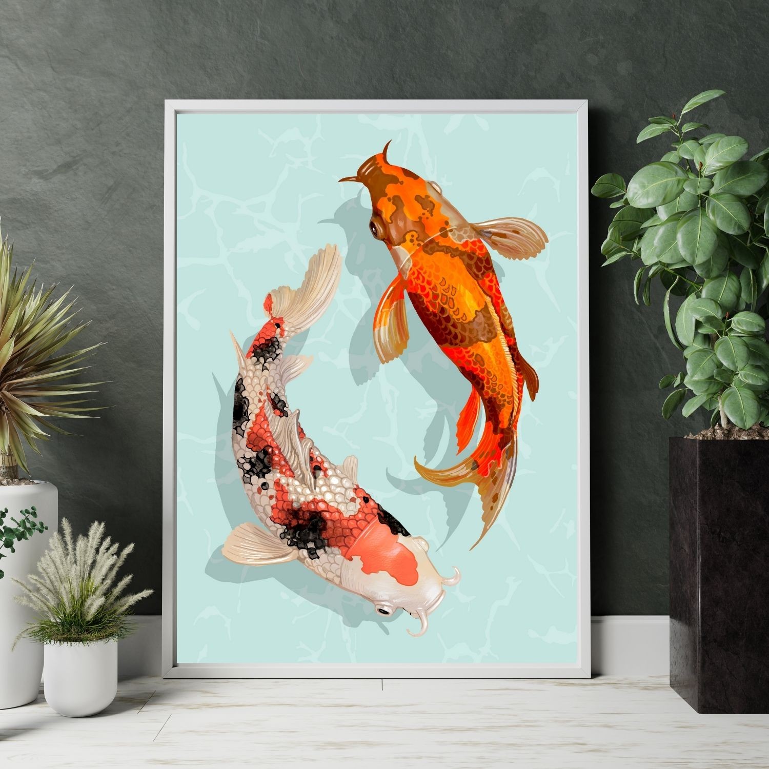KOI Balıkları Poster