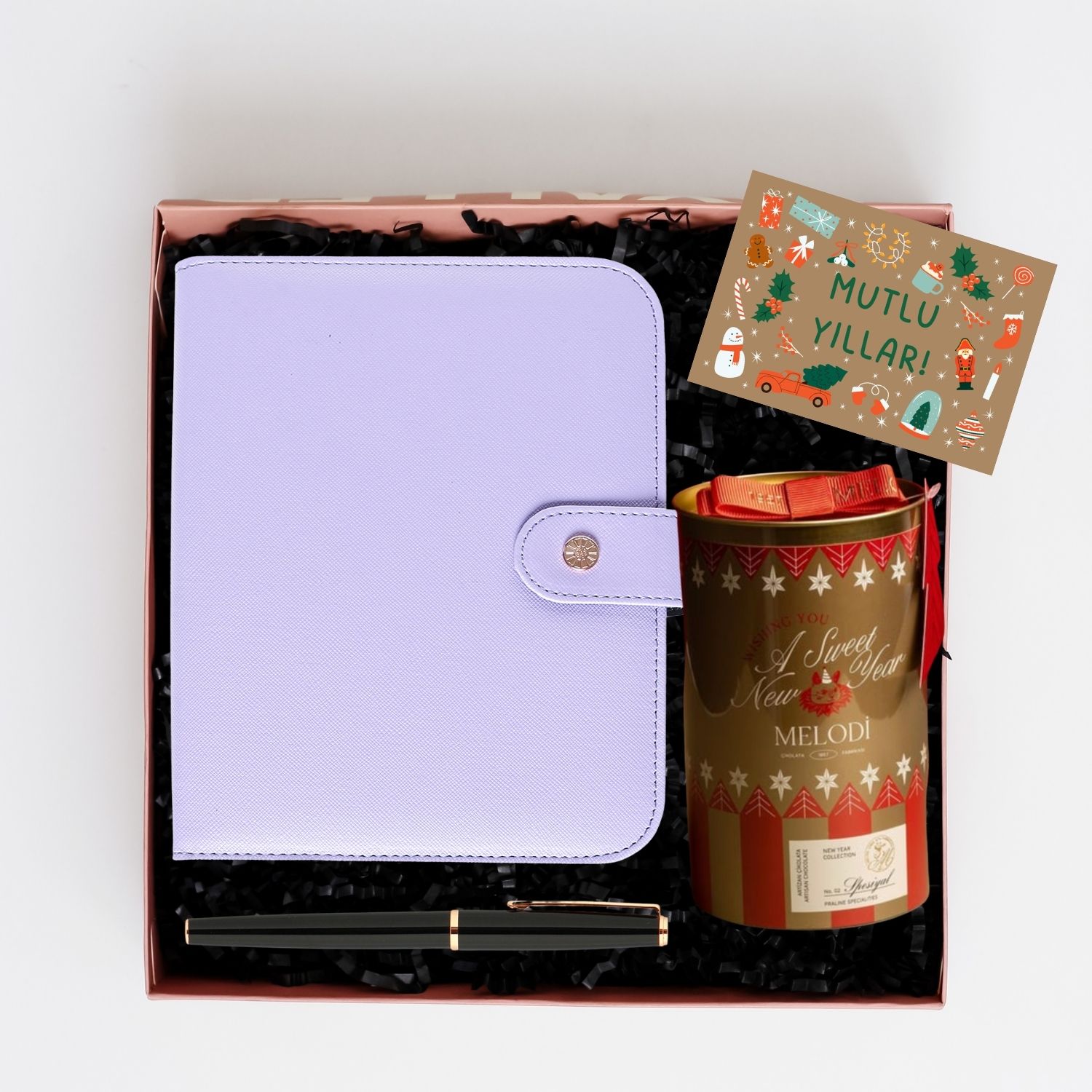 2026 Ajanda Seti Yılbaşı Hediye Kutusu - DEMETER