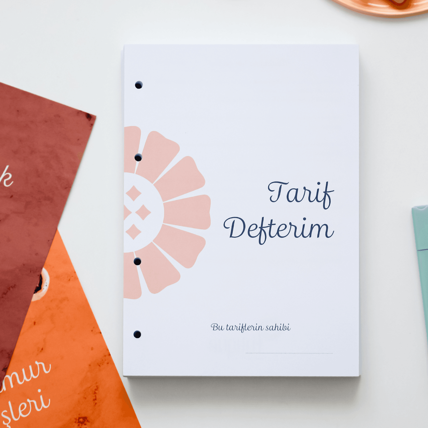 Tarif Defteri İç Sayfa Tam Takım