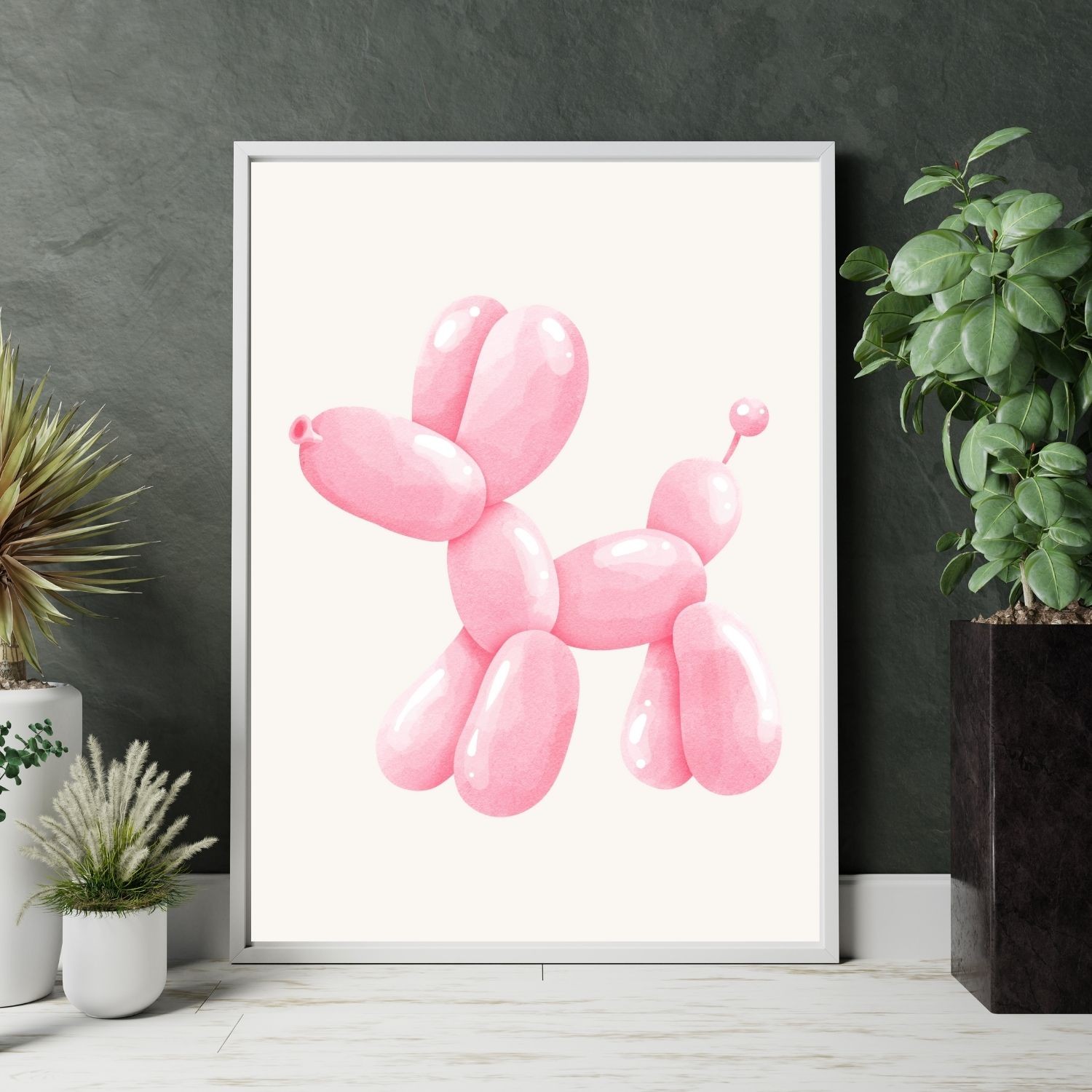 Balloon Dog Poster
