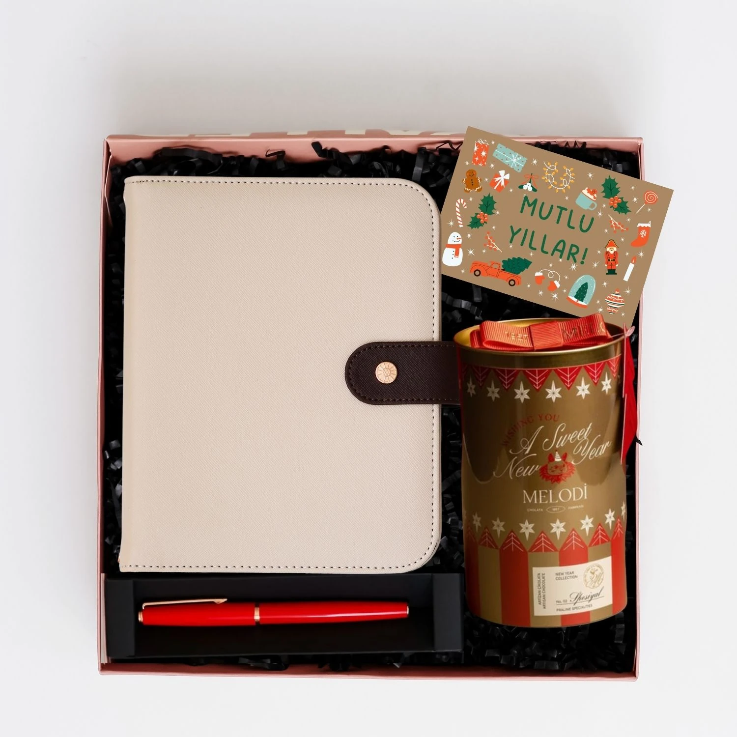 2026 Ajanda Seti Yılbaşı Hediye Kutusu - CINDIRELLA