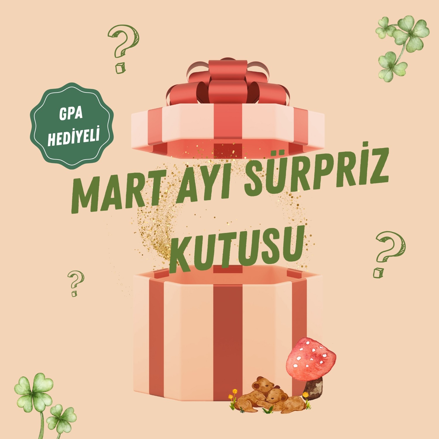 Geleceği Planlama Ajandalı Mart Ayı Sürpriz Kutusu