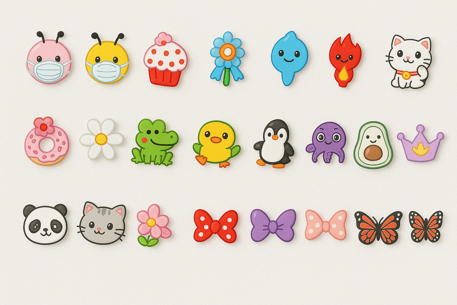 Jibbitz 10 Adet