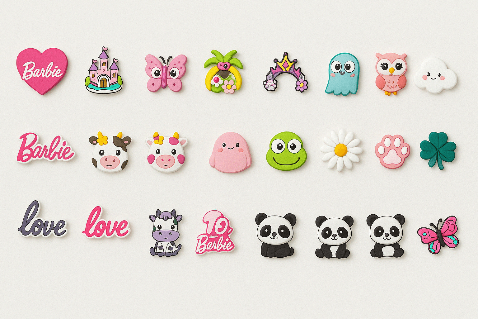 Jibbitz 10 Adet