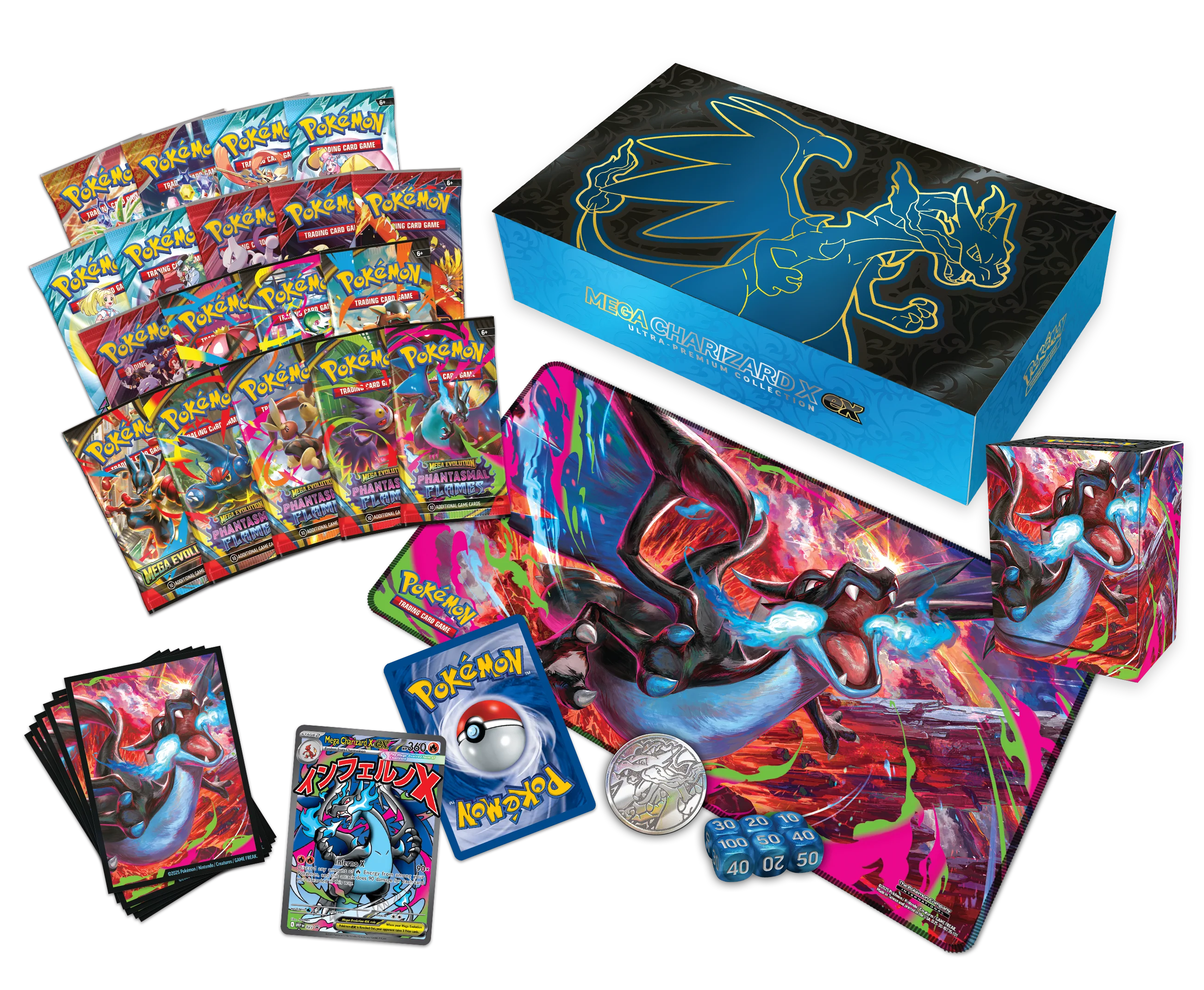 メガリザードンX EX ウルトラプレミアムコレクション UPC MEGA CHARIZARD X EX ULTRA PREMIUM COLLECTION (UPC)