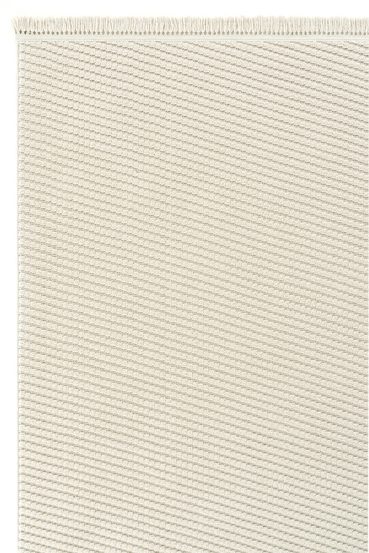 Stone 1063 Rutschfeste Ausgeschnittene Teppich Beige