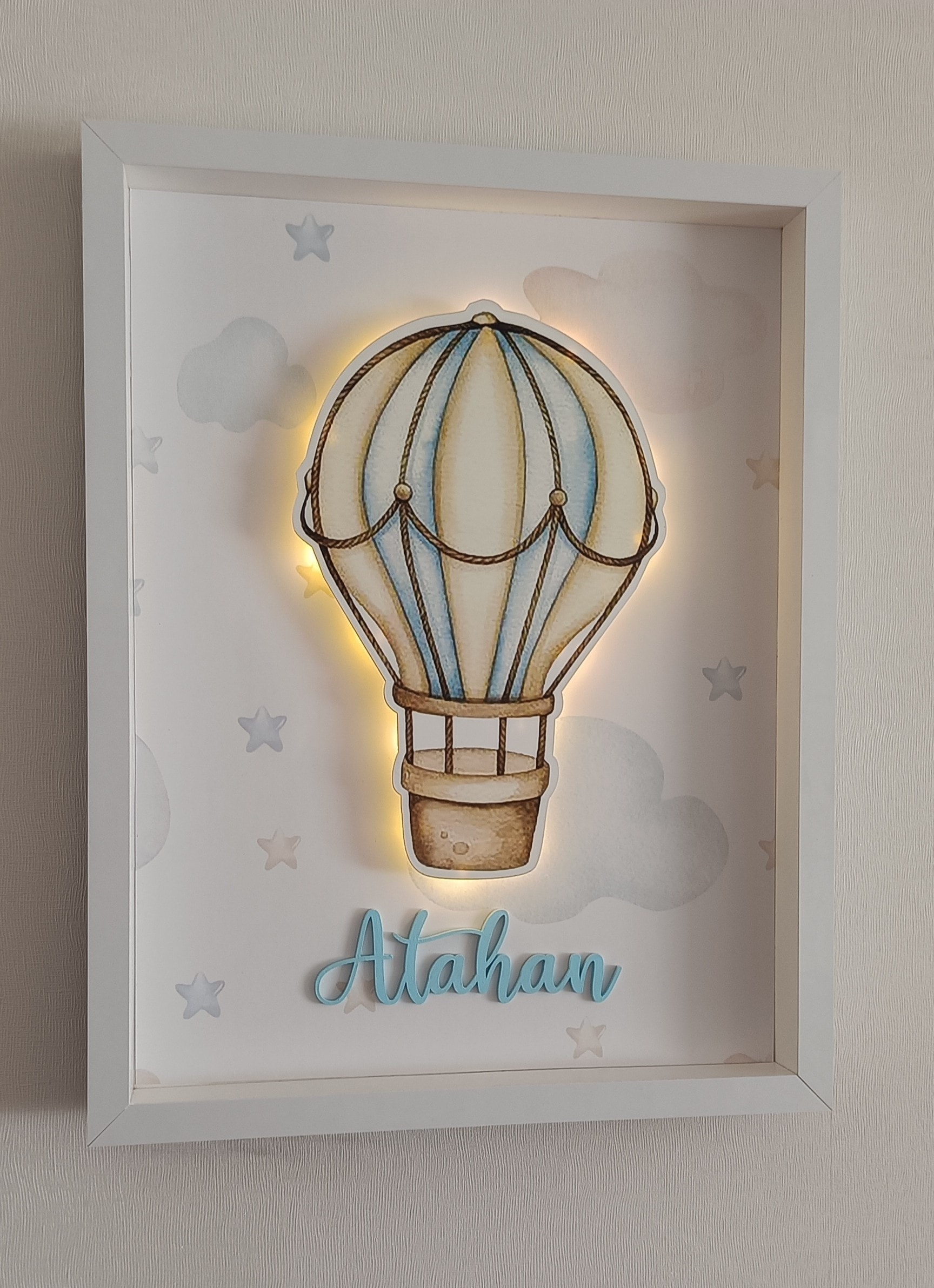 UÇAN BALON TEMALI KAPI SÜSÜ