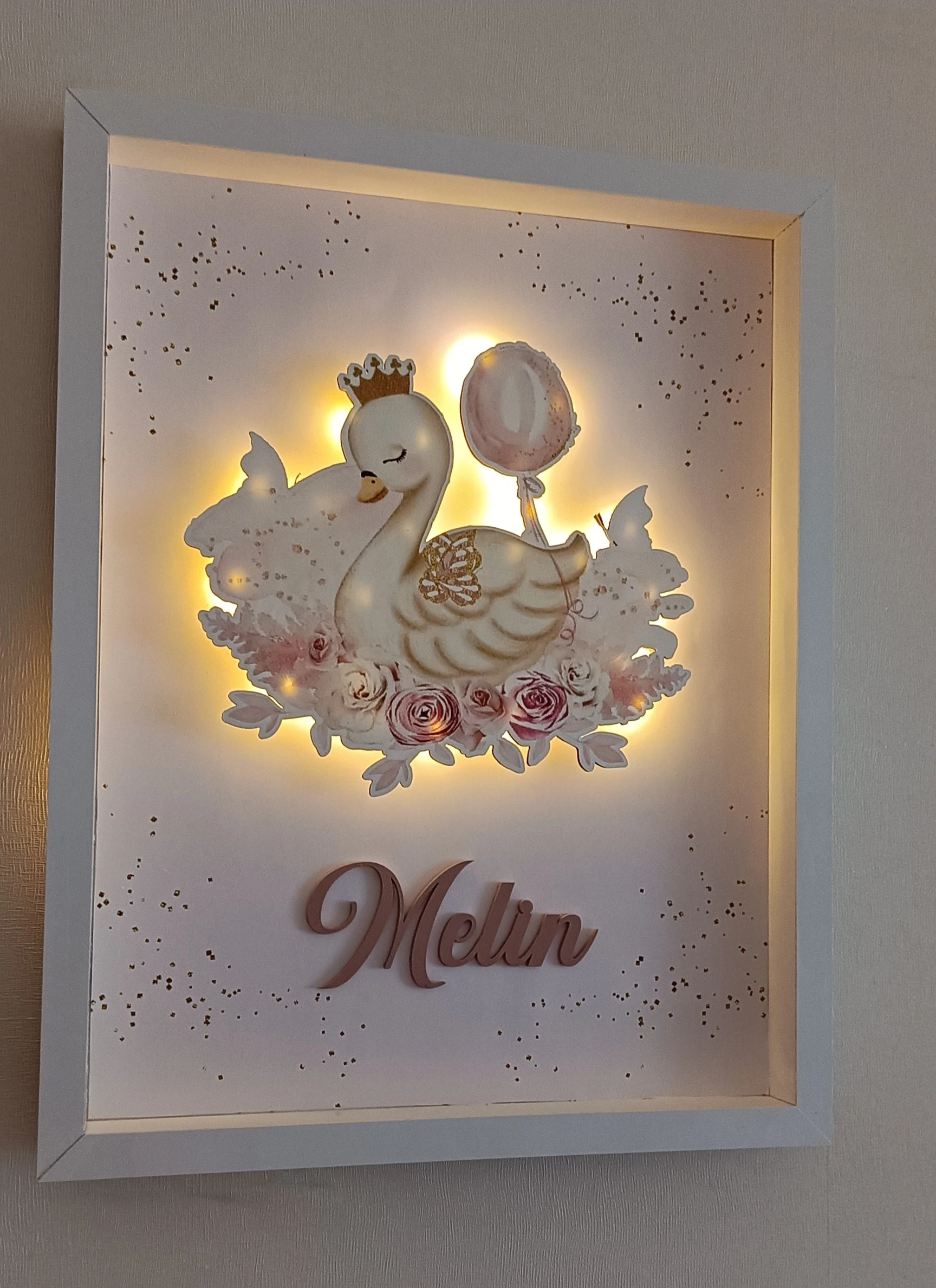 KUĞU TEMALI KAPI SÜSÜ