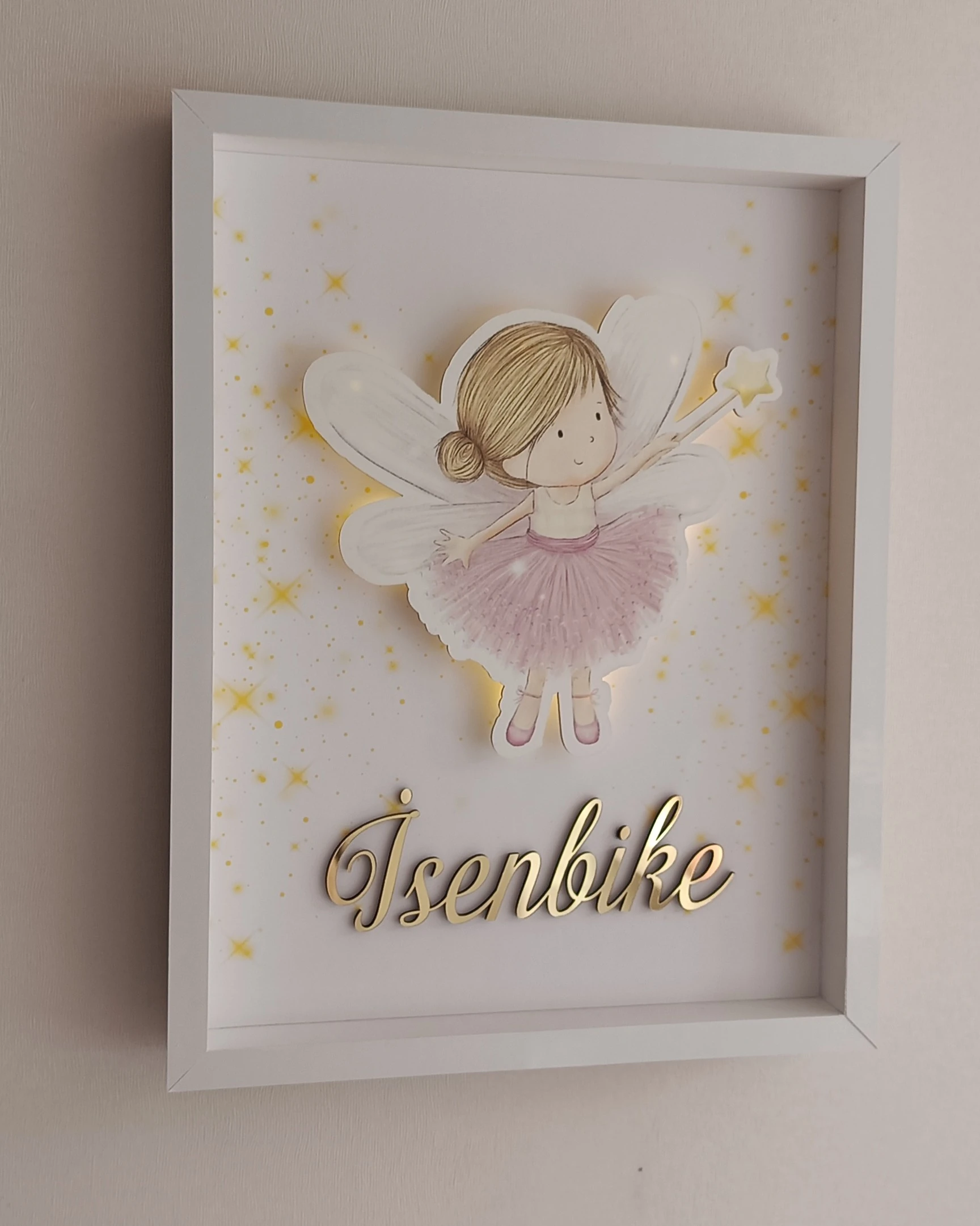 PERİ TEMALI KAPI SÜSÜ