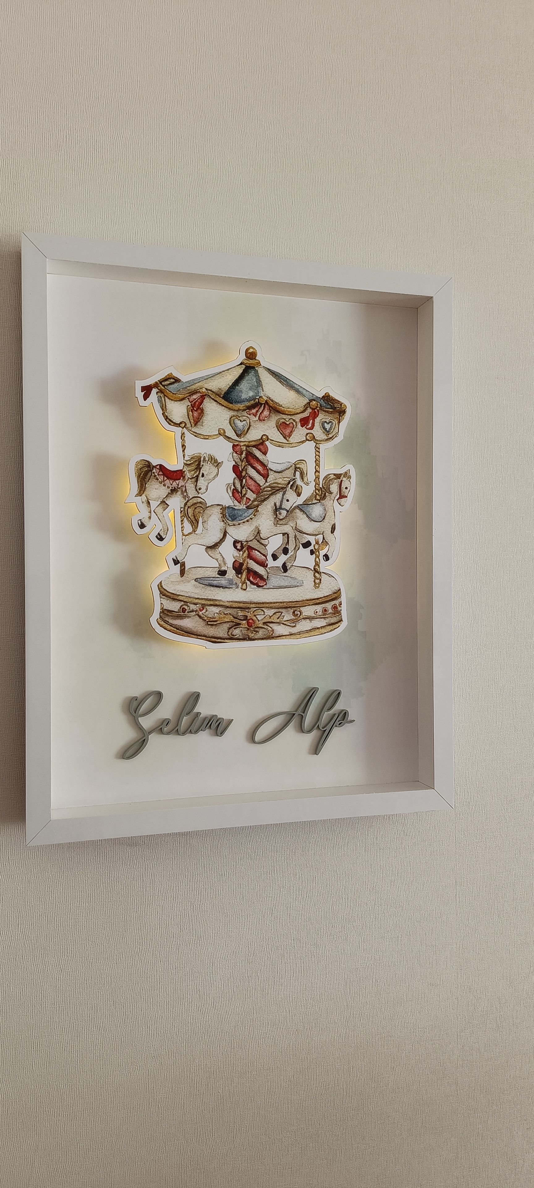 Lunapark Temalı Kapı Süsü