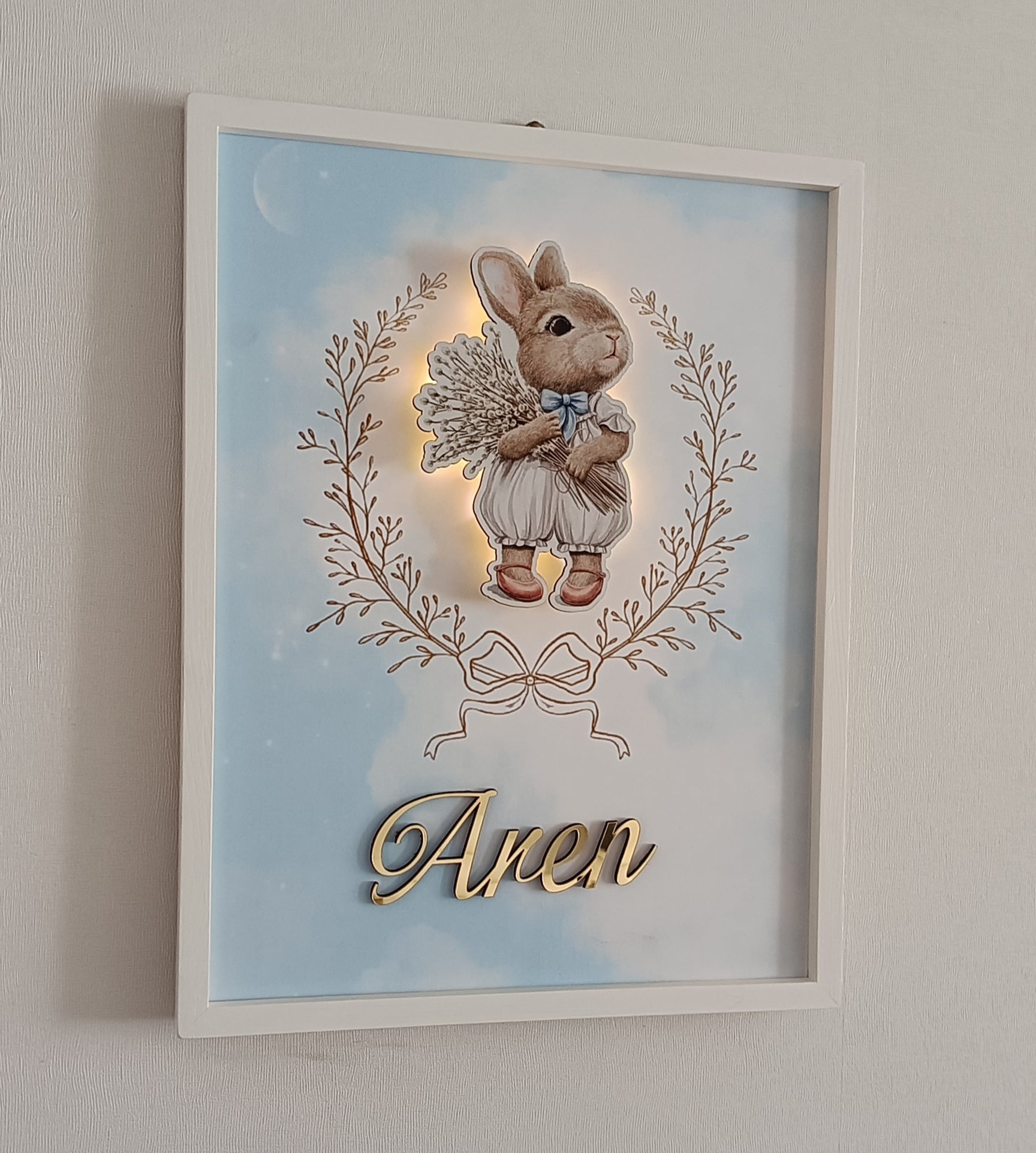 TAVŞANTEMALI KAPI SÜSÜ