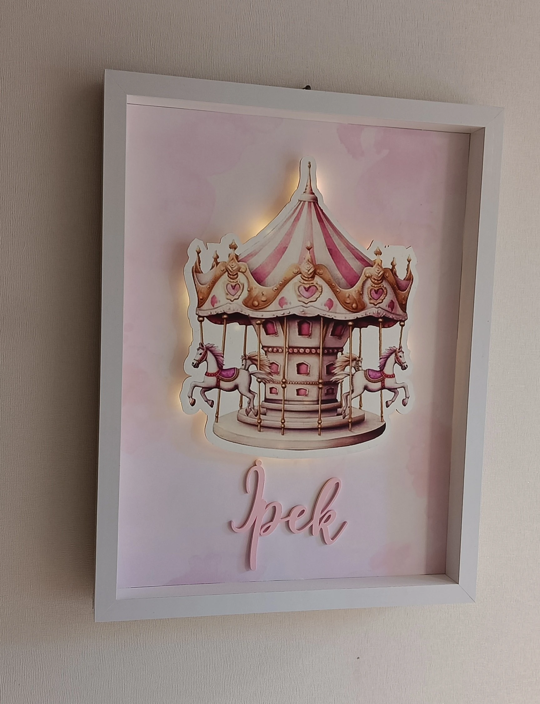 ATLIKARINCA TEMALI KAPI SÜSÜ