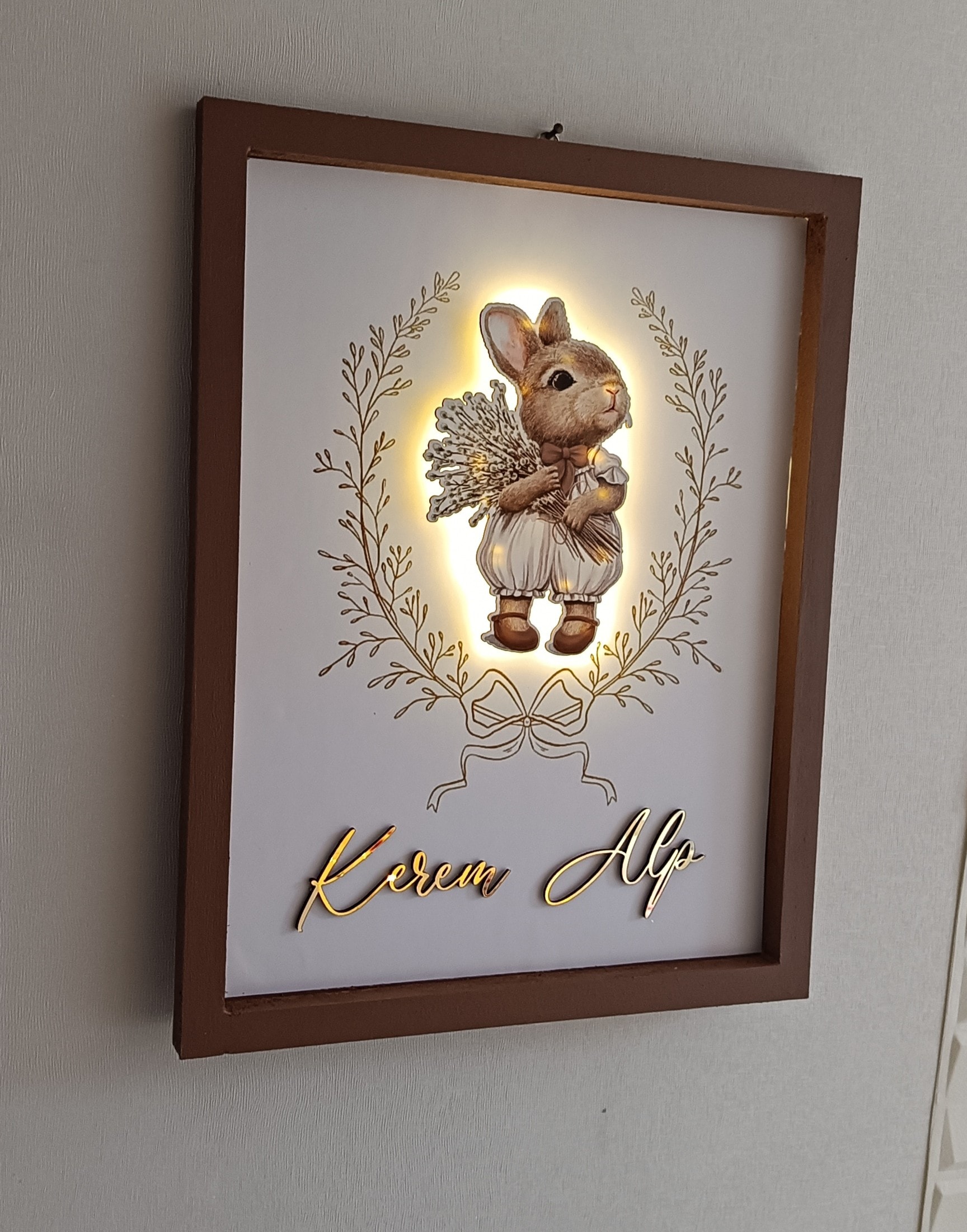 TAVŞANTEMALI KAPI SÜSÜ