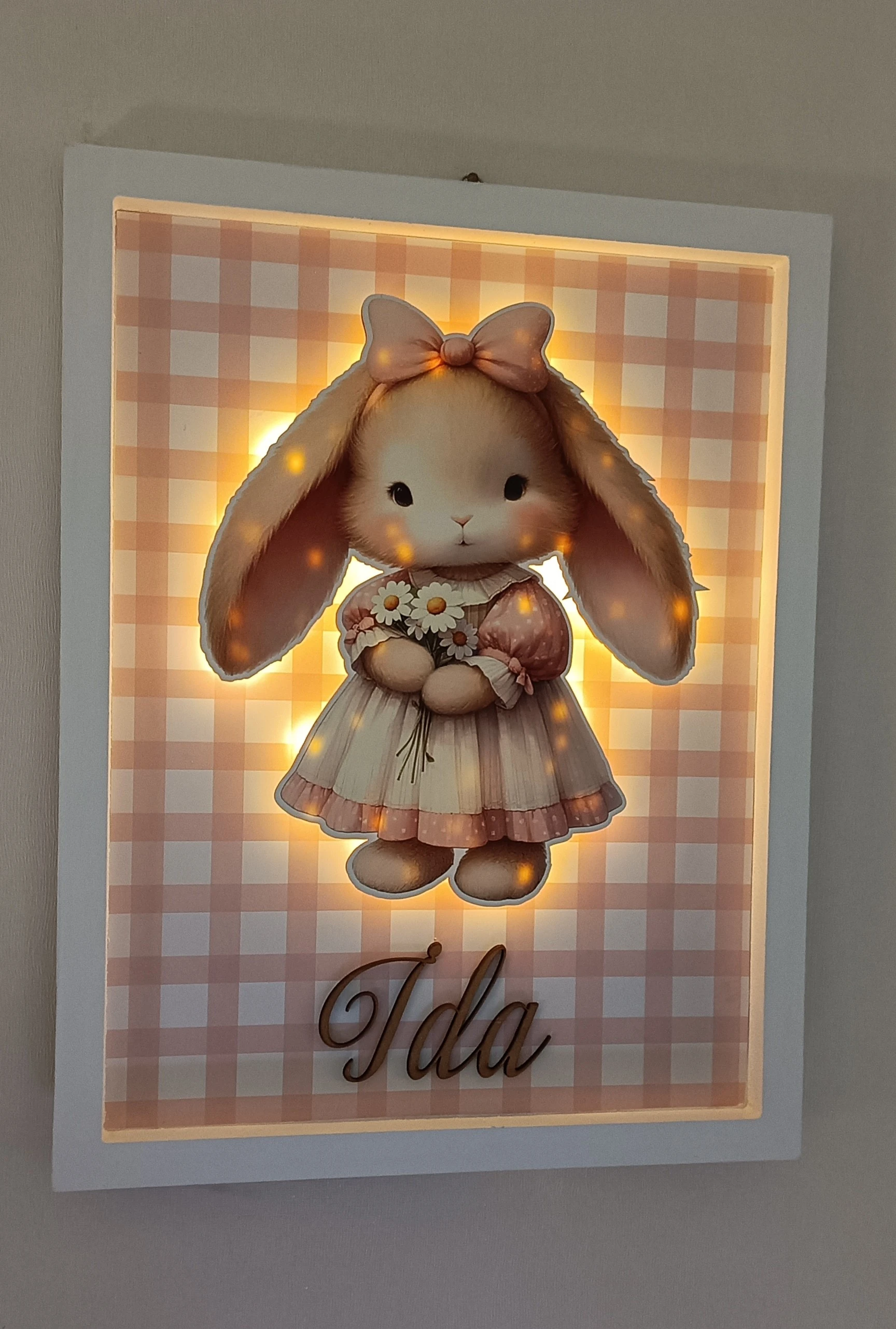 TAVŞAN TEMALI KAPI SÜSÜ