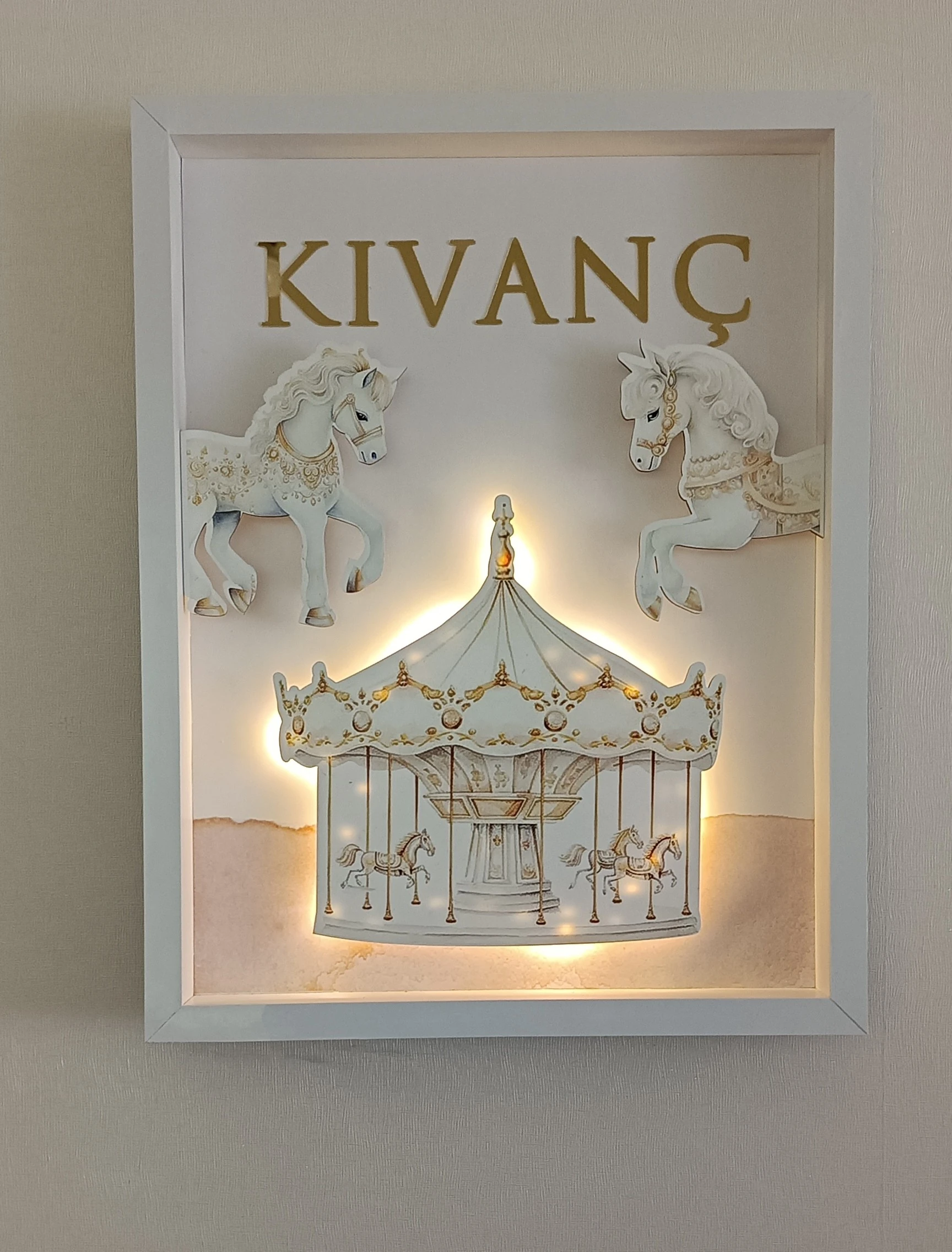 ATLIKARINCA TEMALI PANO KAPI SÜSÜ