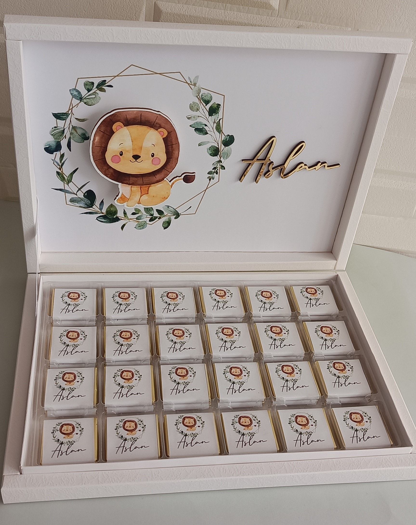 ASLAN TEMALI ÇİKOLATA 