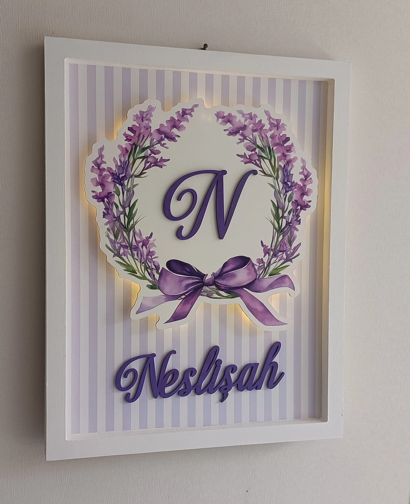 ÇİÇEK TEMALI KAPI SÜSÜ