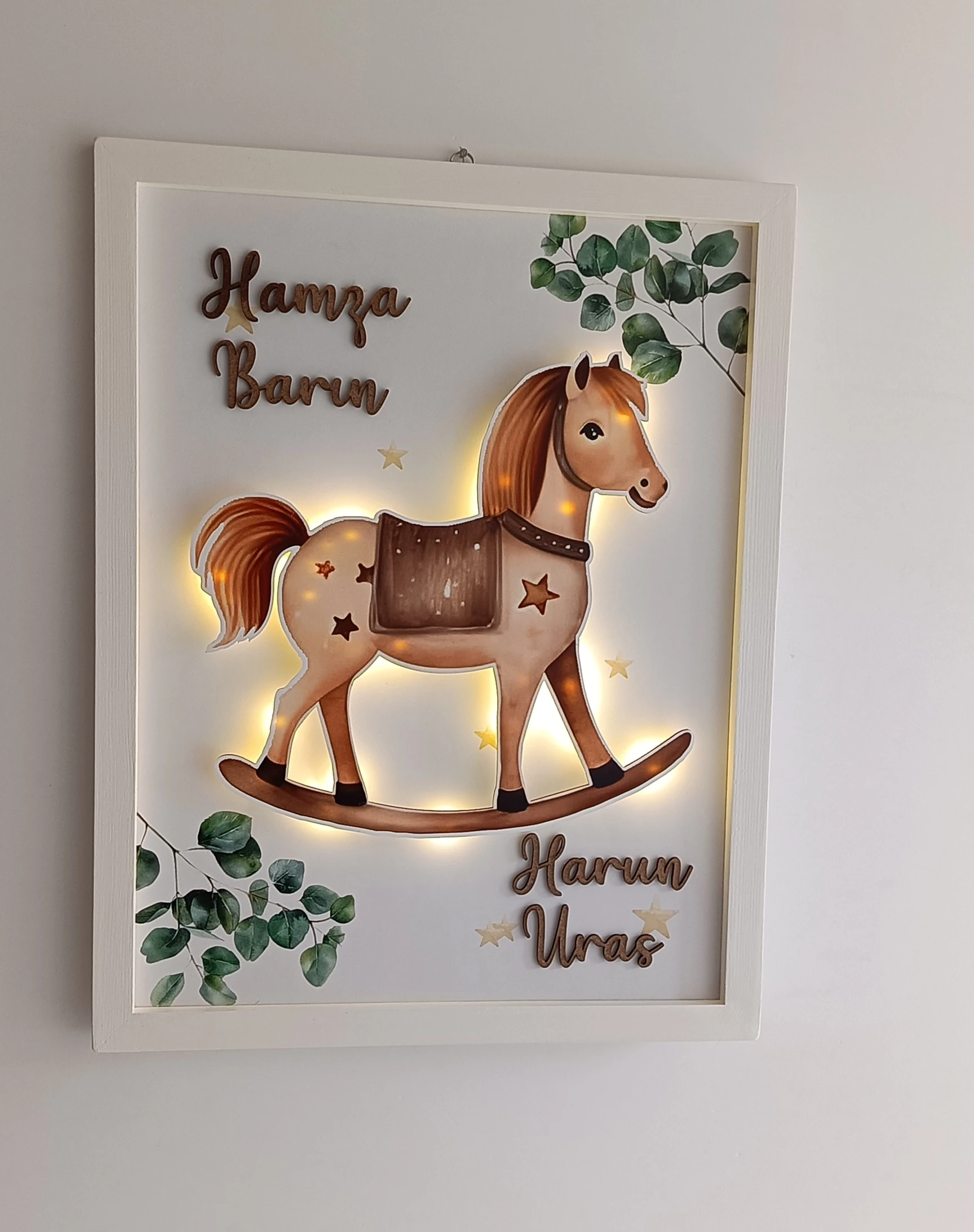 ATLIKARINCA TEMALI PANO KAPI SÜSÜ