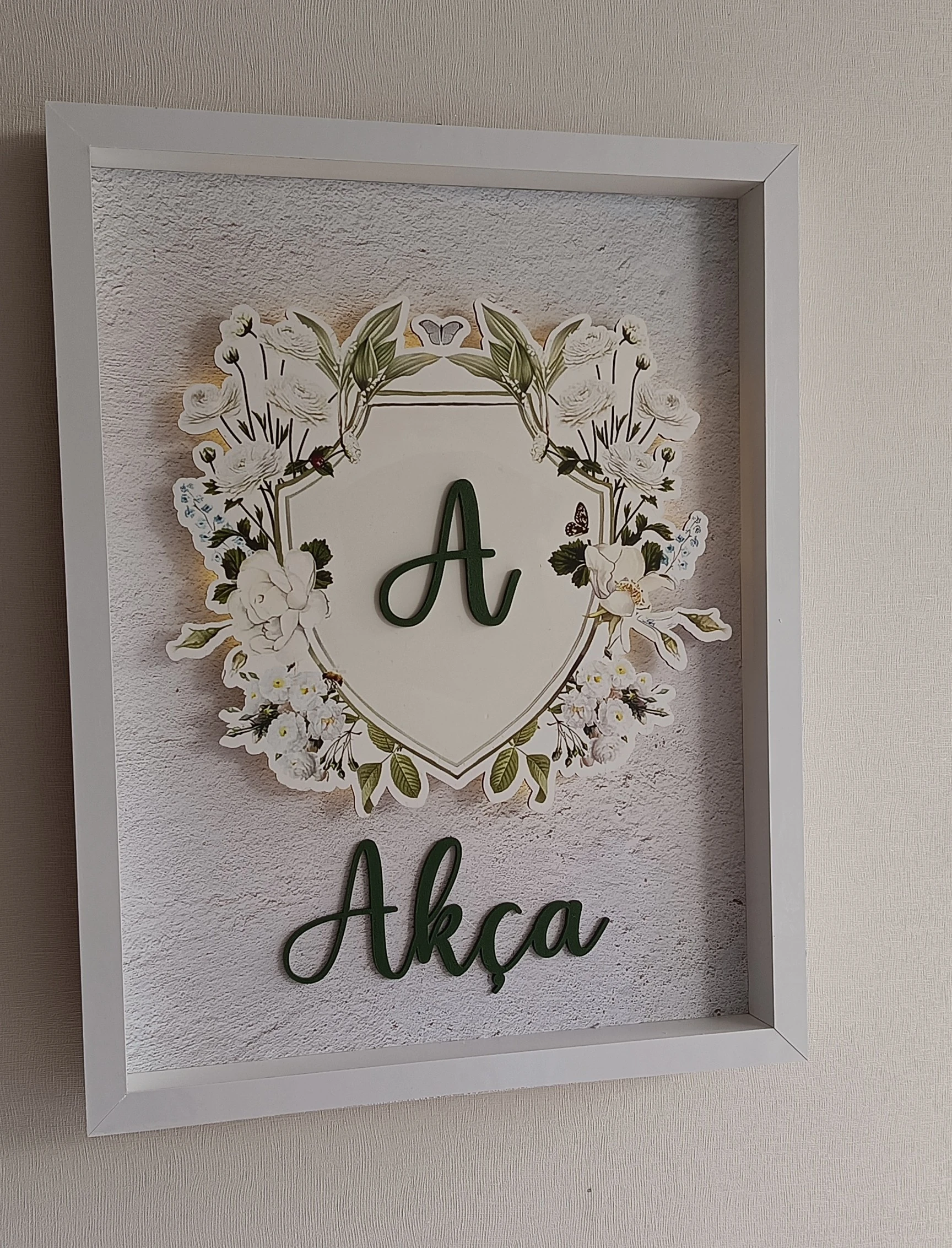 ÇERÇEVE TEMALI KAPI SÜSÜ