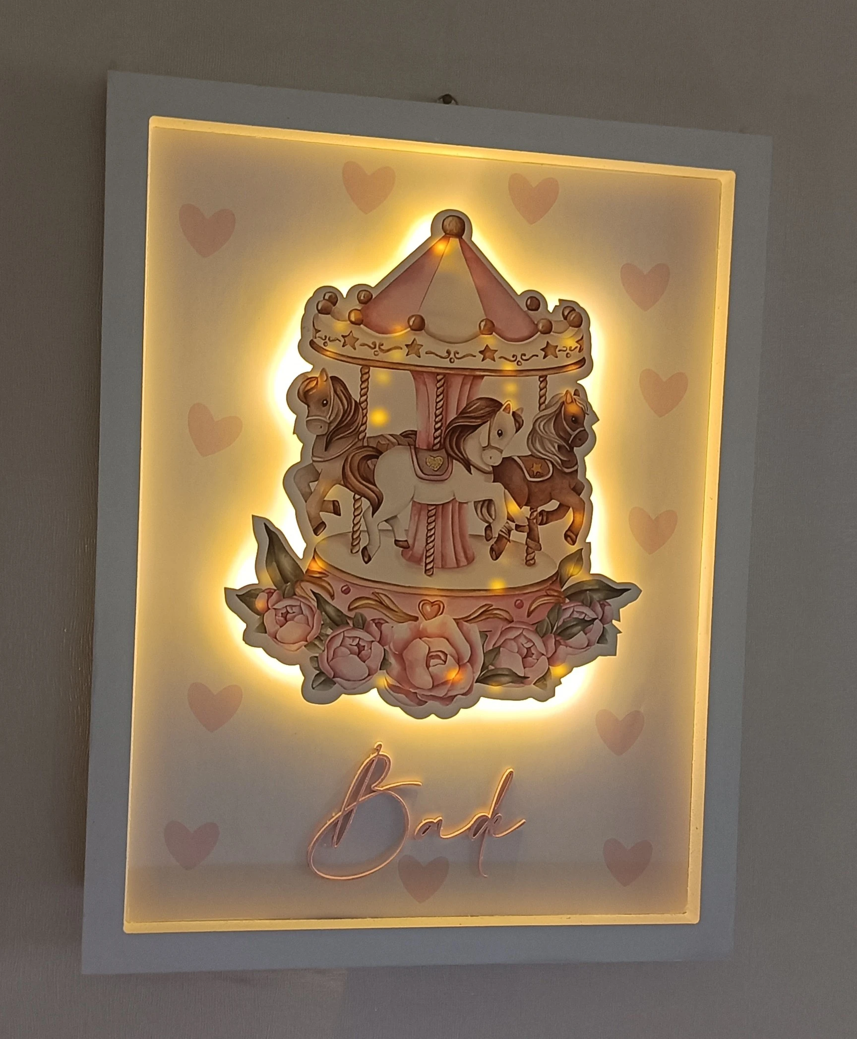 ATLIKARINCA TEMALI KAPI SÜSÜ