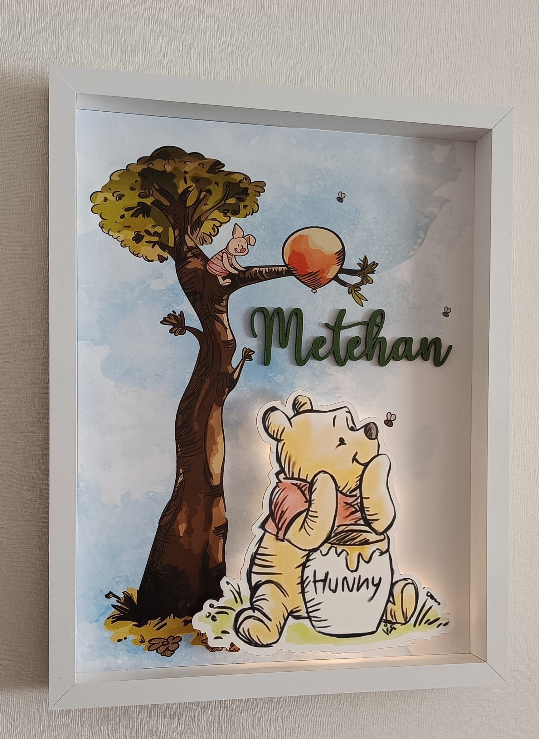 WİNNİE THE POOH TEMALI KAPI SÜSÜ