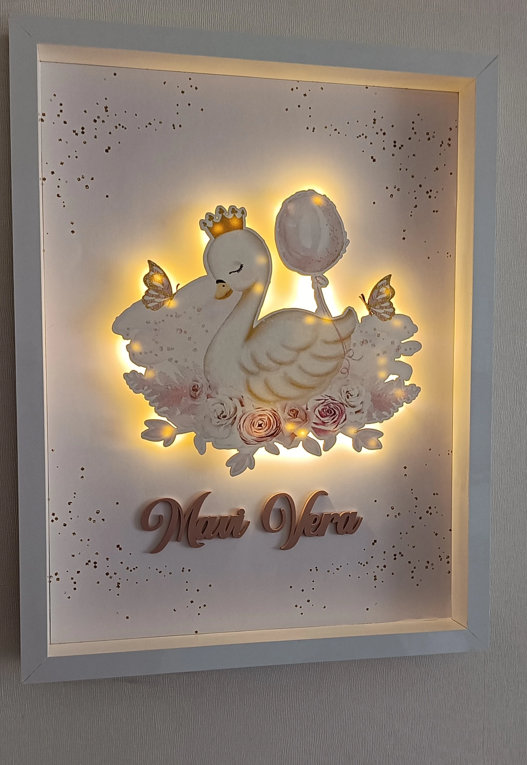 KUĞU TEMALI KAPI SÜSÜ