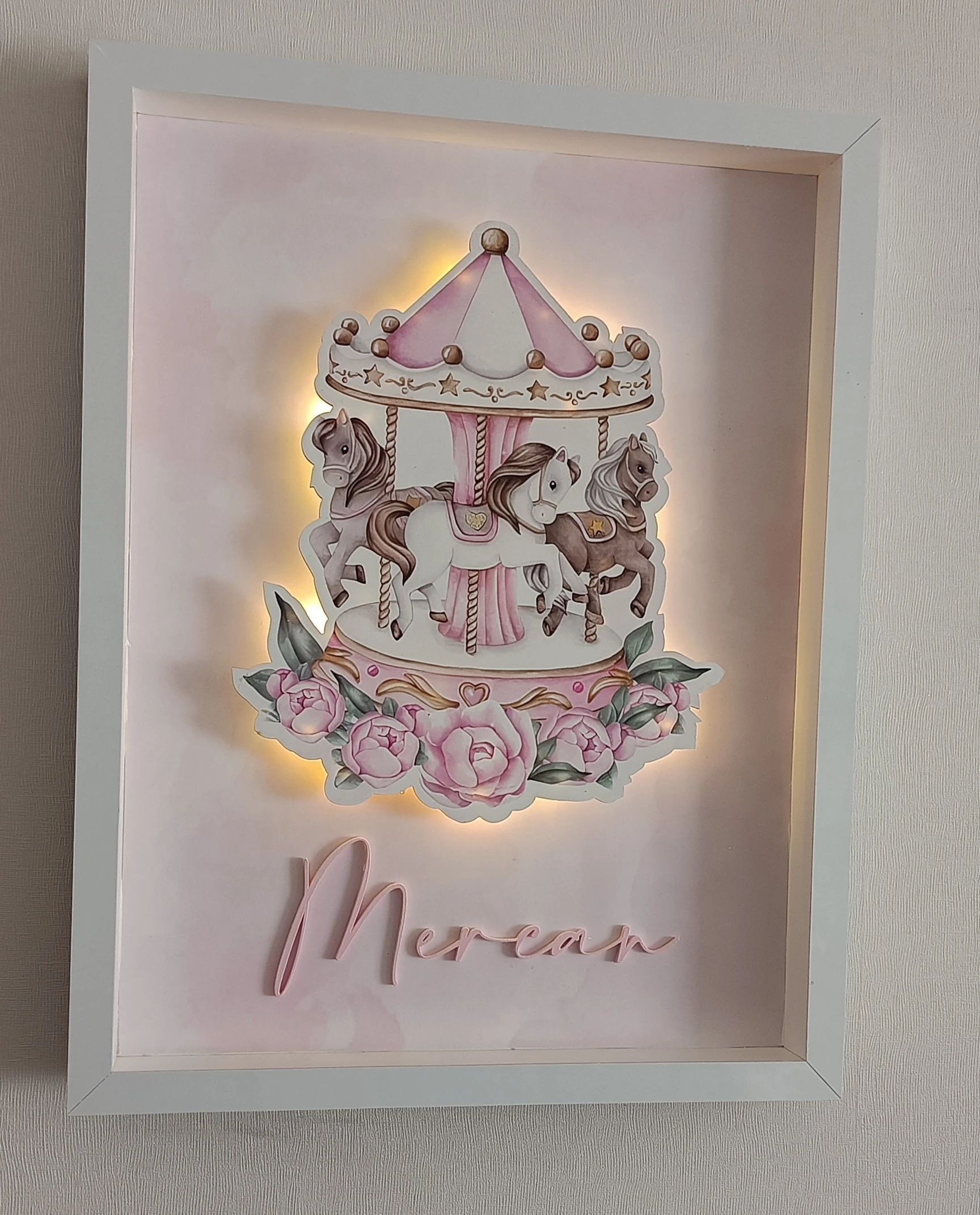 ATLIKARINCA TEMALI KAPI SÜSÜ