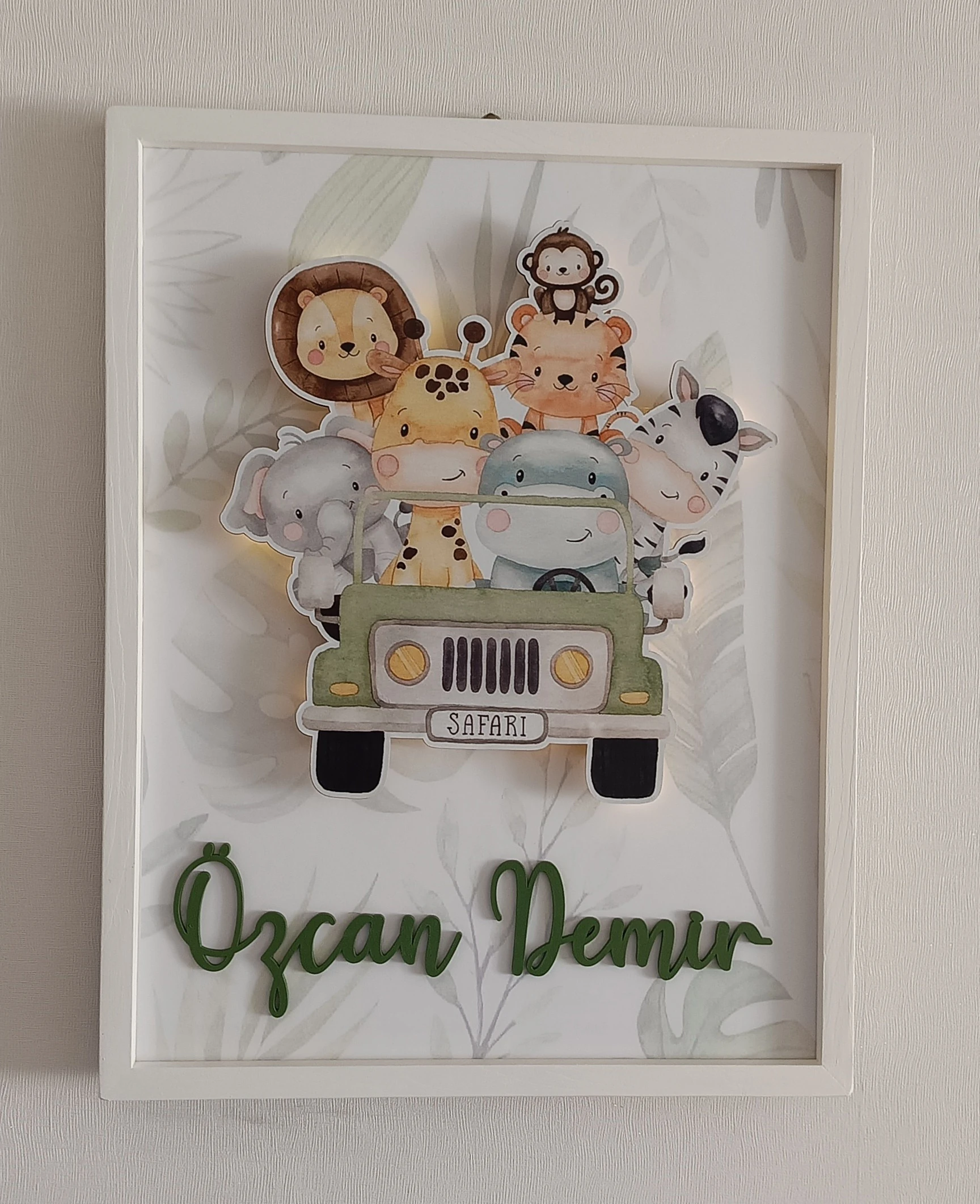 SAFARİ TEMALI KAPI SÜSÜ
