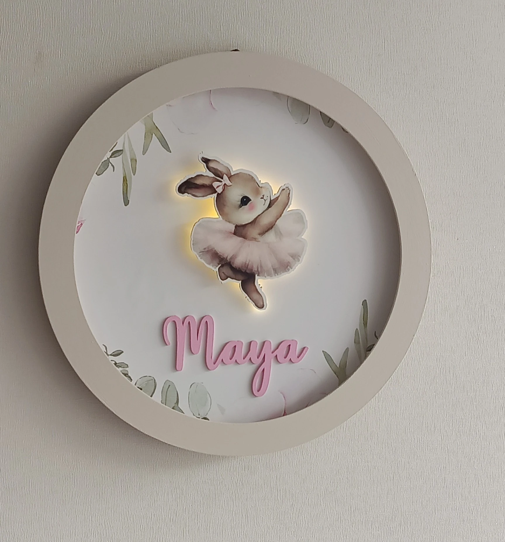 TAVŞAN TEMALI KAPI SÜSÜ