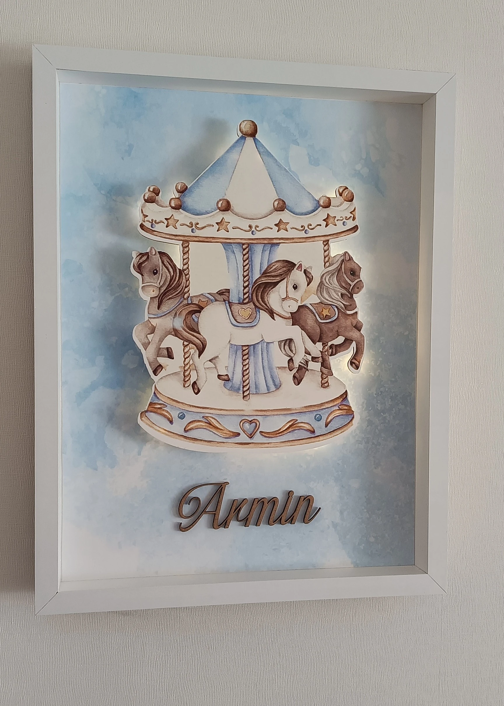 ATLIKARINCA TEMALI PANO KAPI SÜSÜ