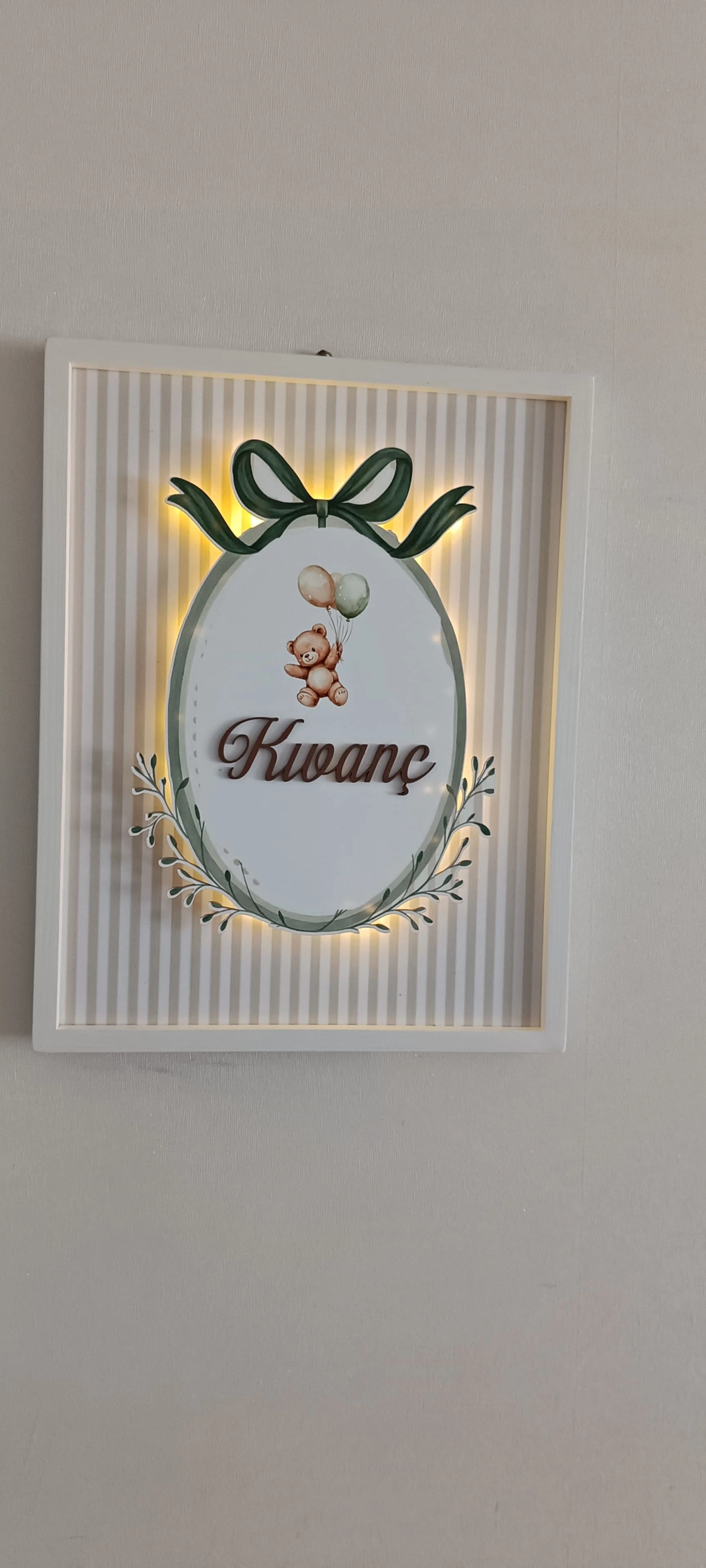 BALONLU AYICIK PANO KAPI SÜSÜ