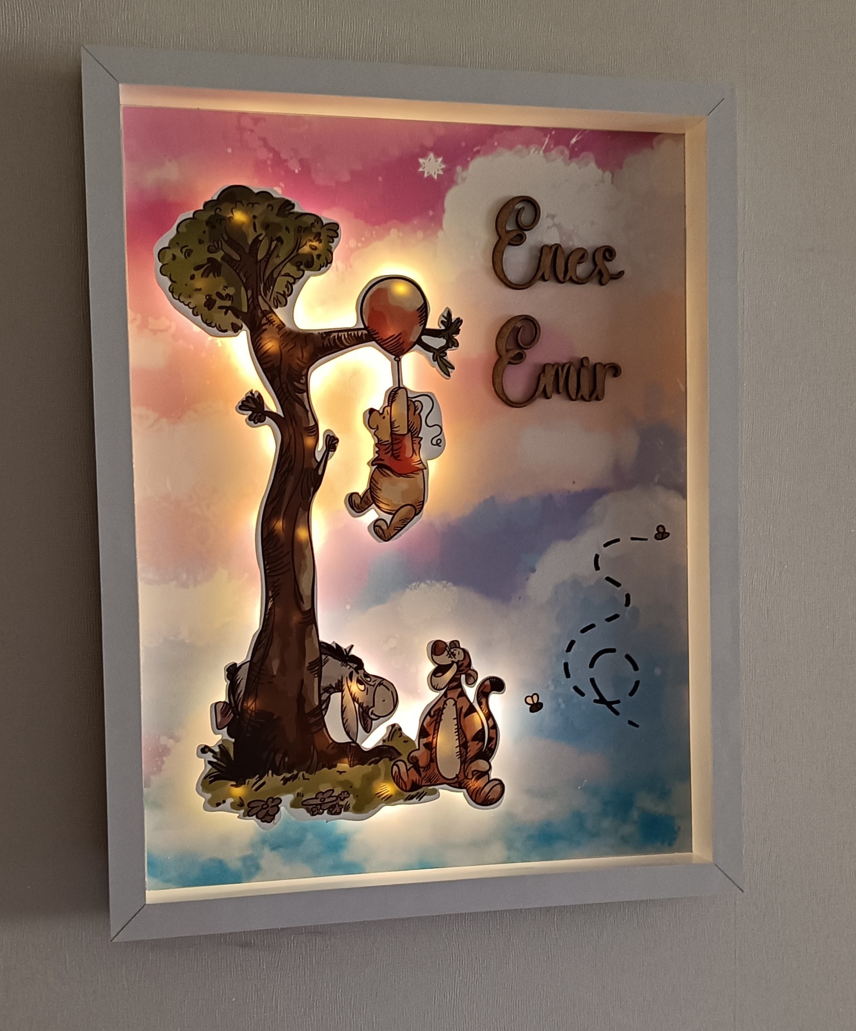 WİNNİE THE POOH TEMALI KAPI SÜSÜ