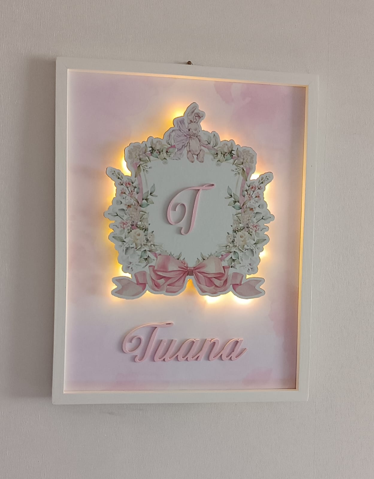 ÇİÇEK TEMALI KAPI SÜSÜ