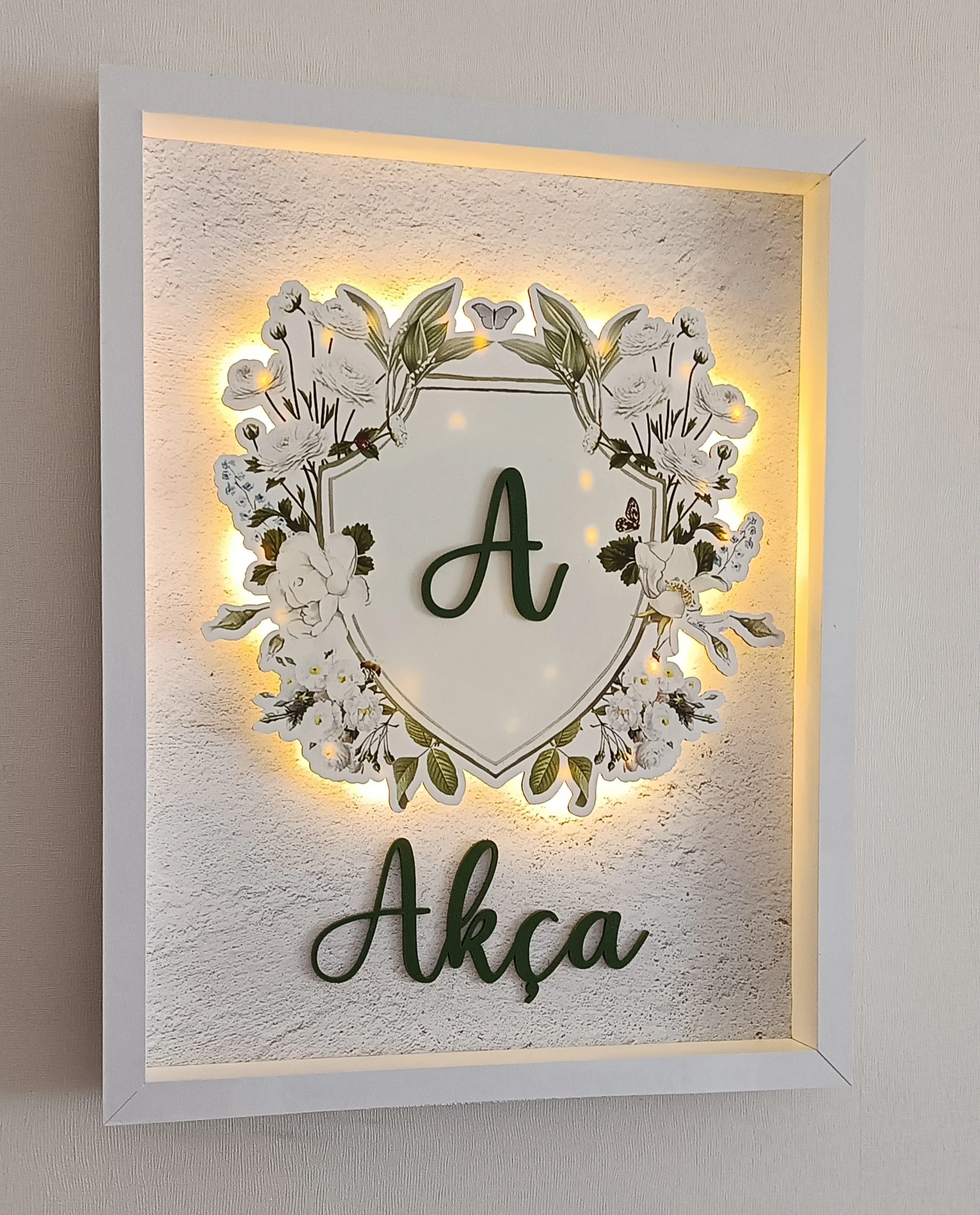 ÇERÇEVE TEMALI KAPI SÜSÜ