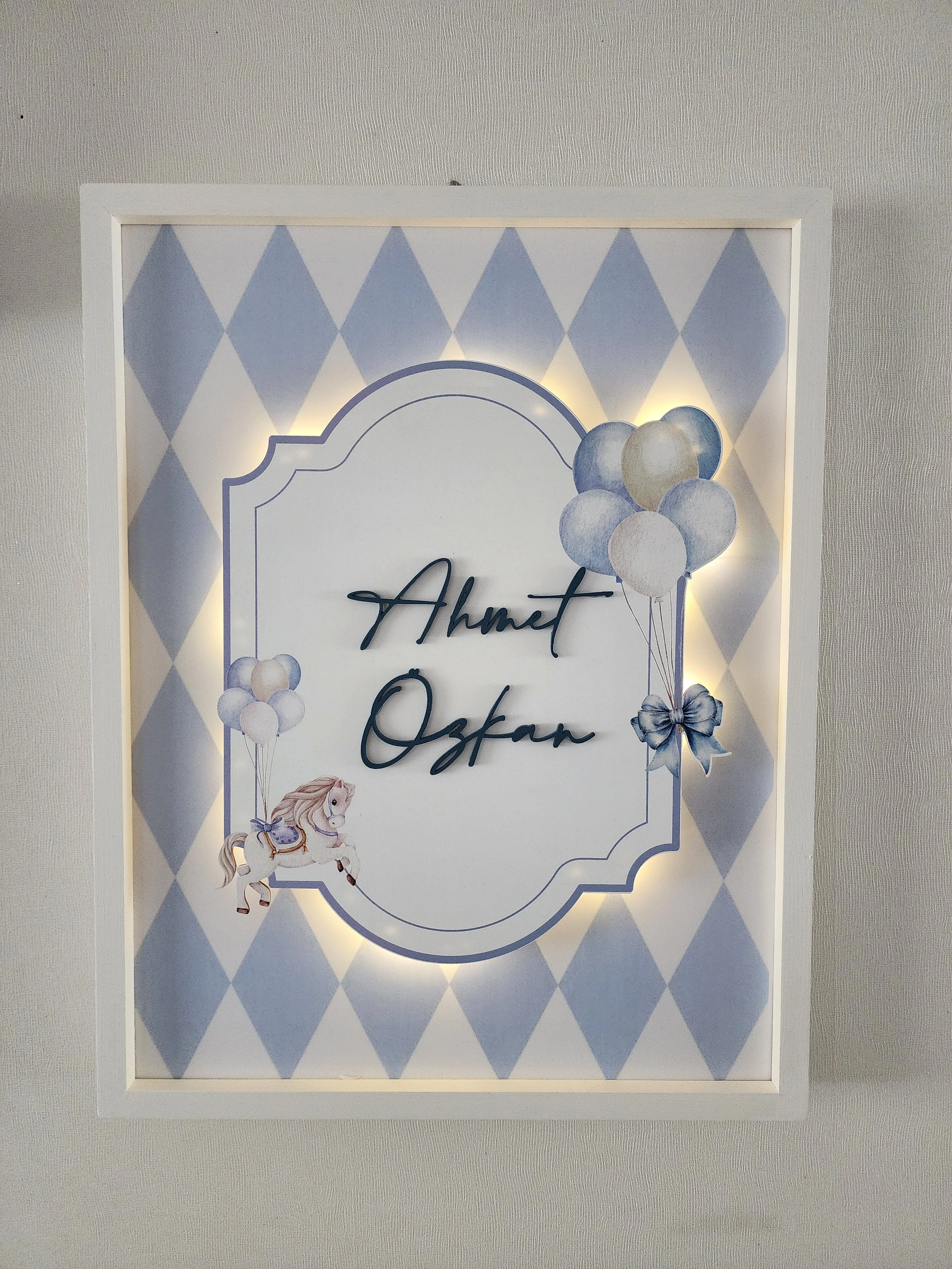 ATLIKARINCA TEMALI PANO KAPI SÜSÜ