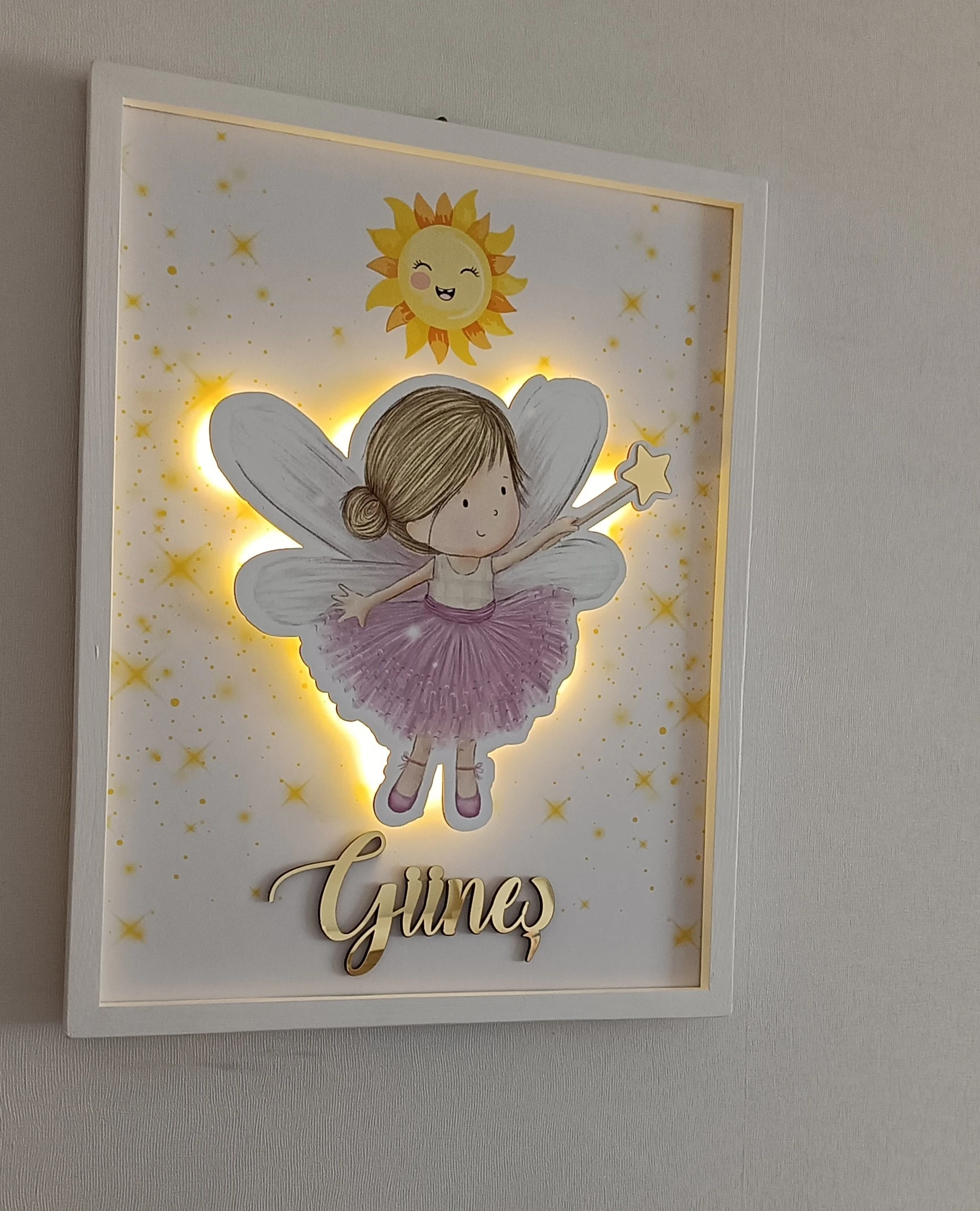 PERİ TEMALI KAPI SÜSÜ