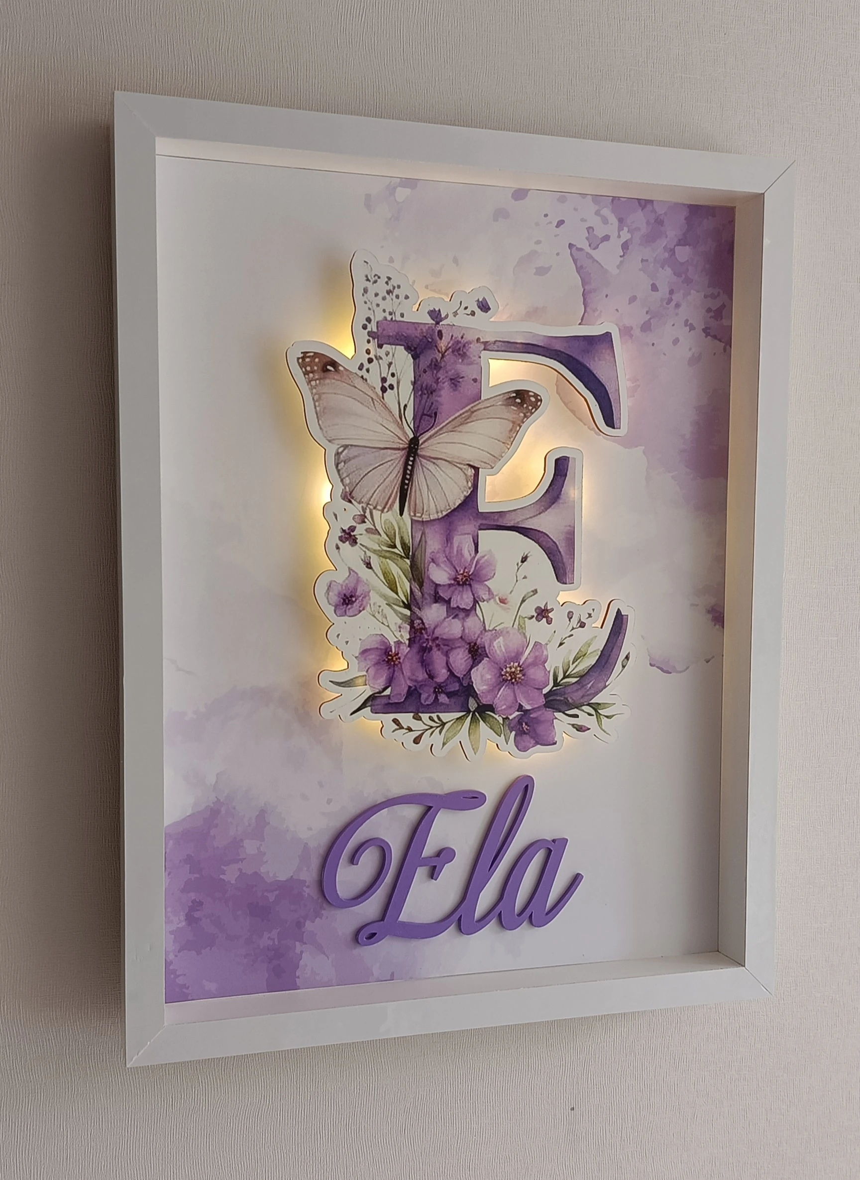 KELEBEK TEMALI KAPI SÜSÜ