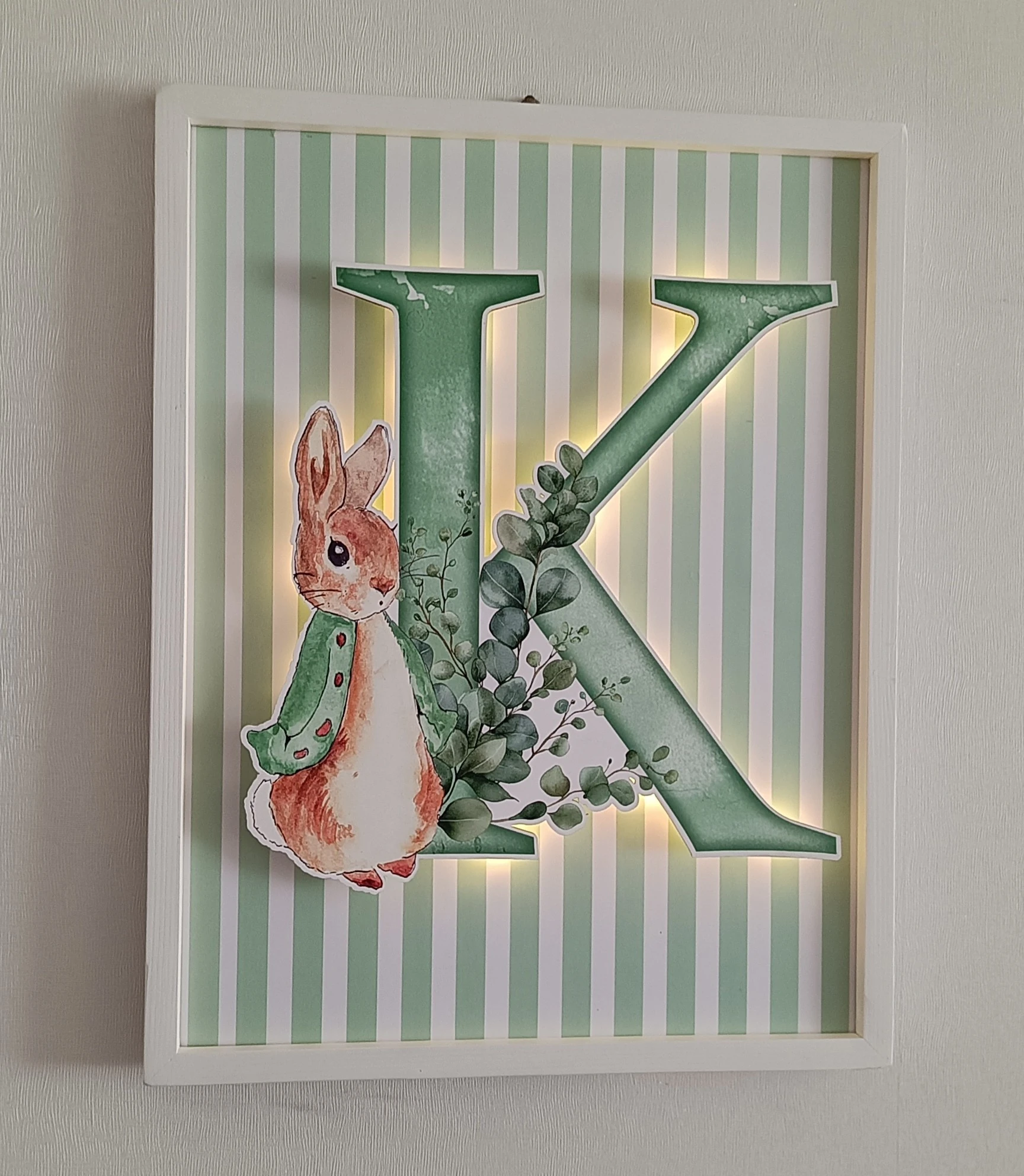 TAVŞAN TEMALI KAPI SÜSÜ