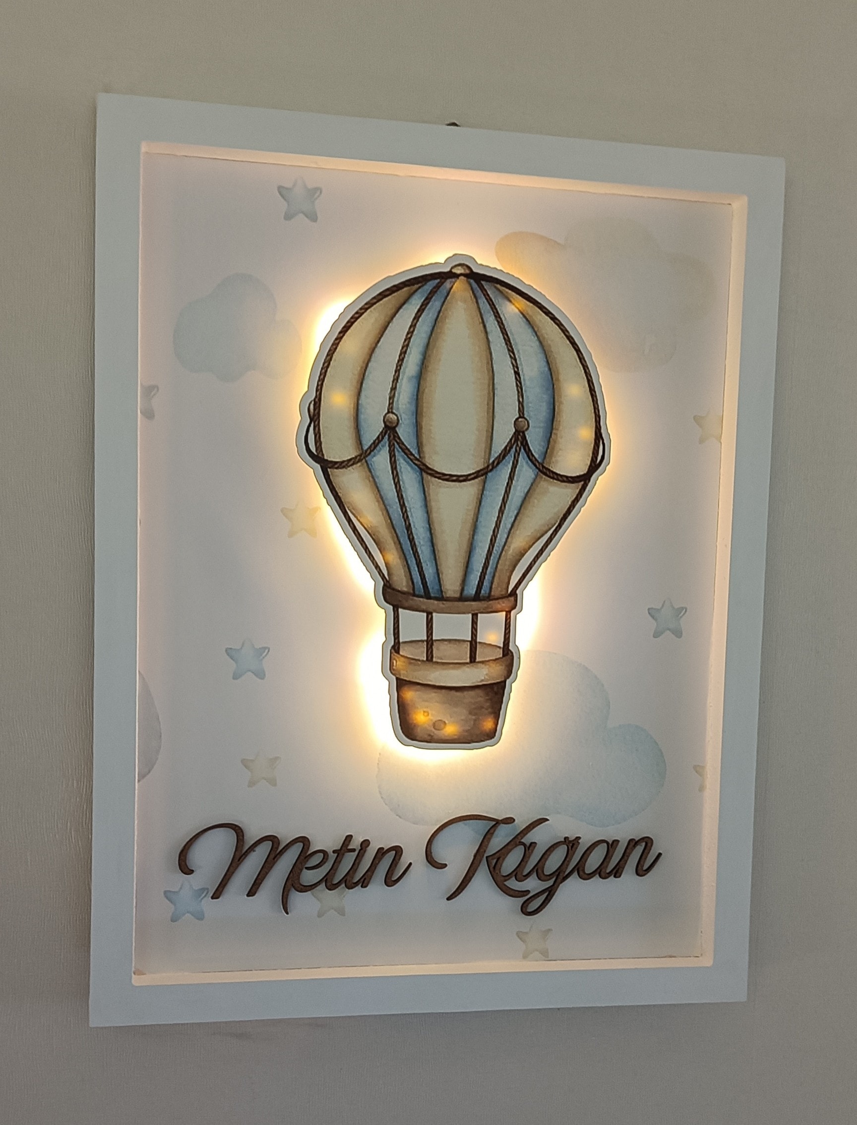 UÇAN BALON TEMALI KAPI SÜSÜ