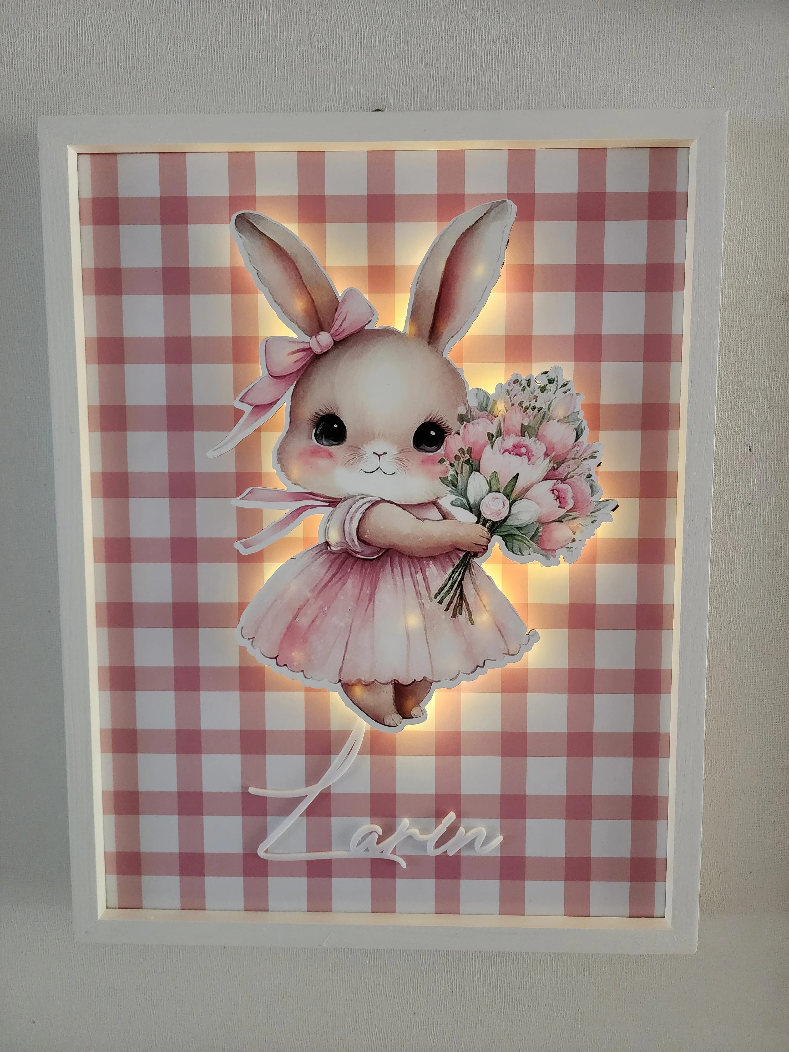 TAVŞAN TEMALI KAPI SÜSÜ