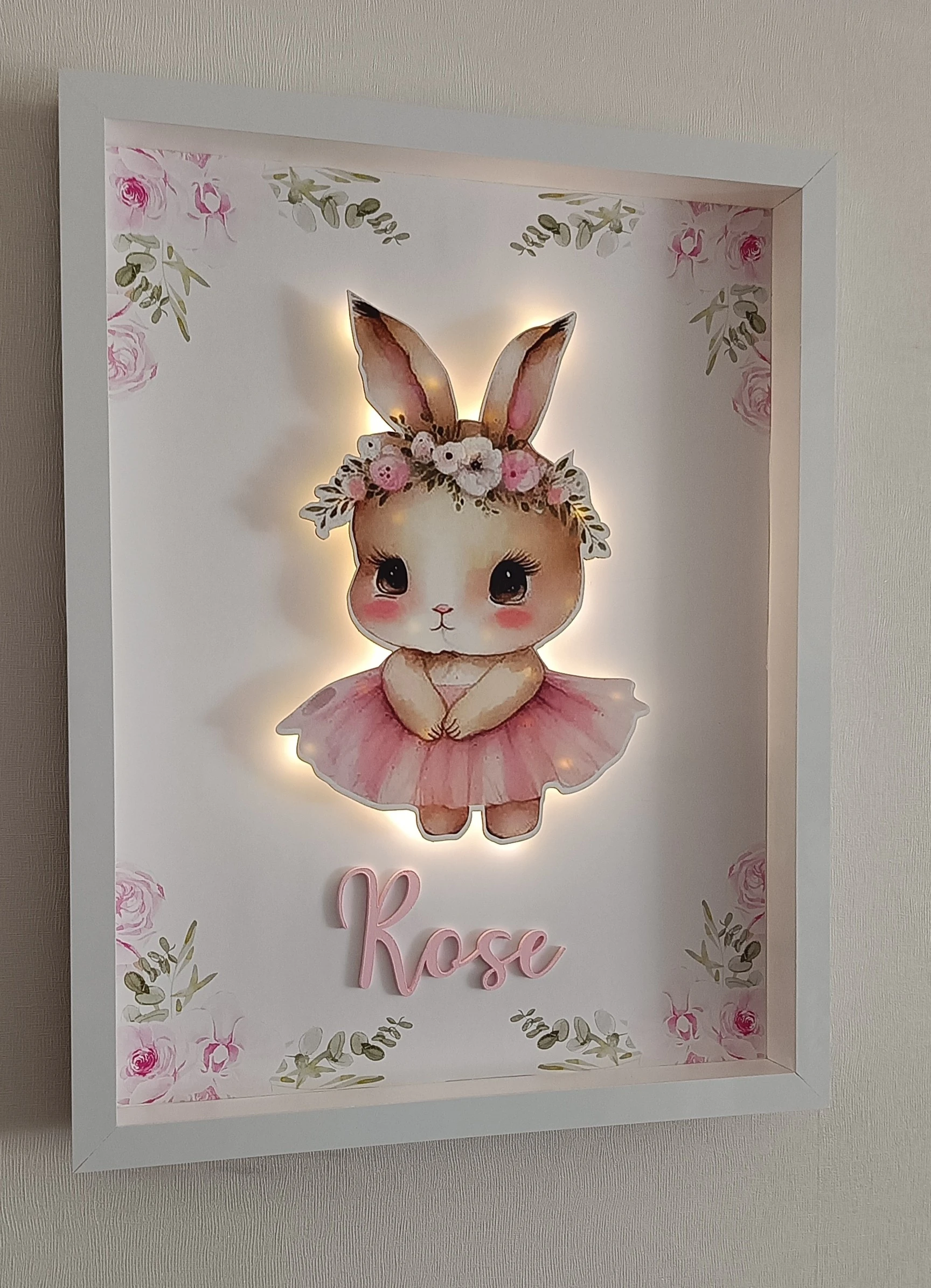 TAVŞAN TEMALI KAPI SÜSÜ