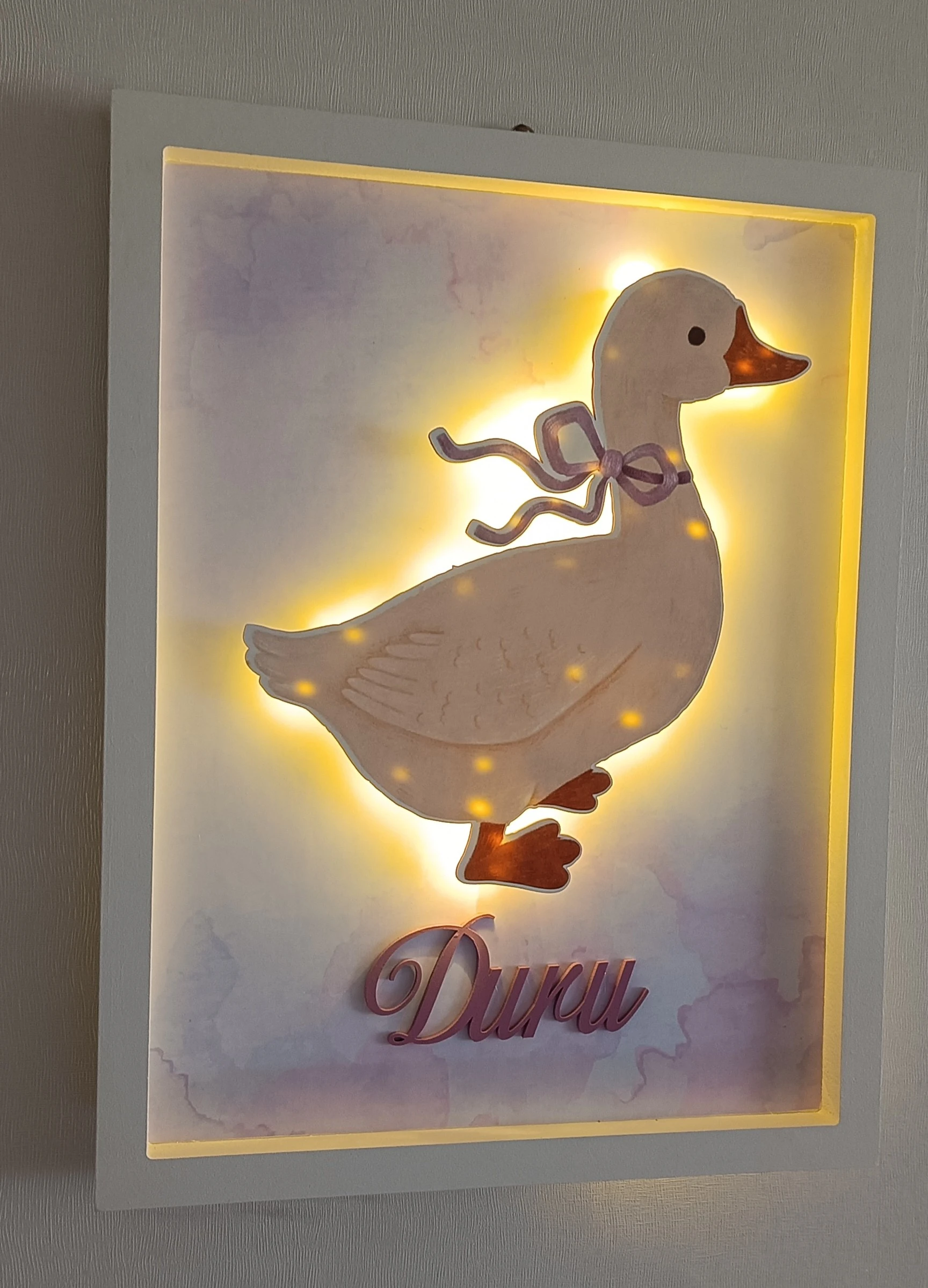 ÖRDEK TEMALI KAPI SÜSÜ