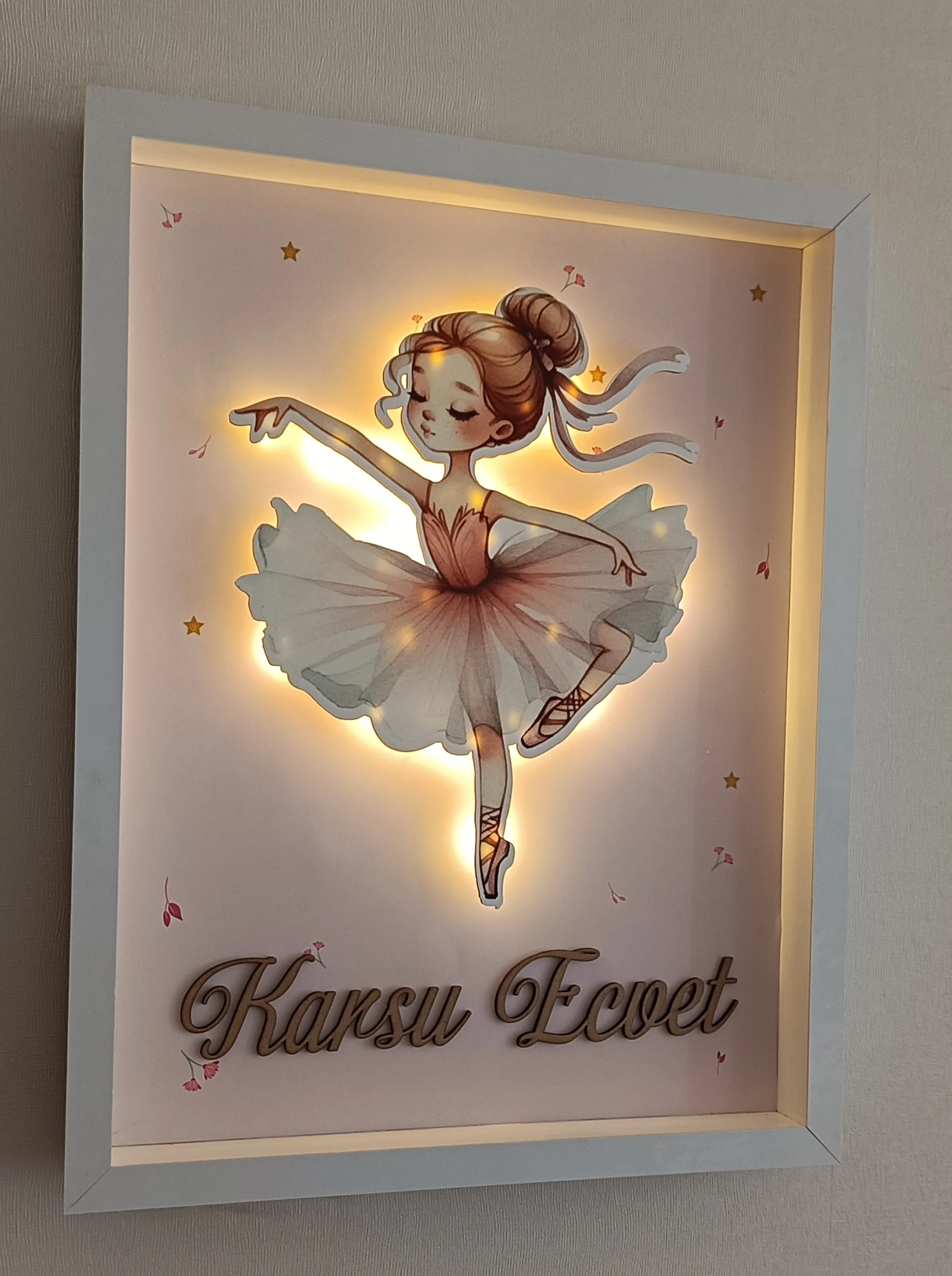 BALERİN TEMALI KAPI SÜSÜ