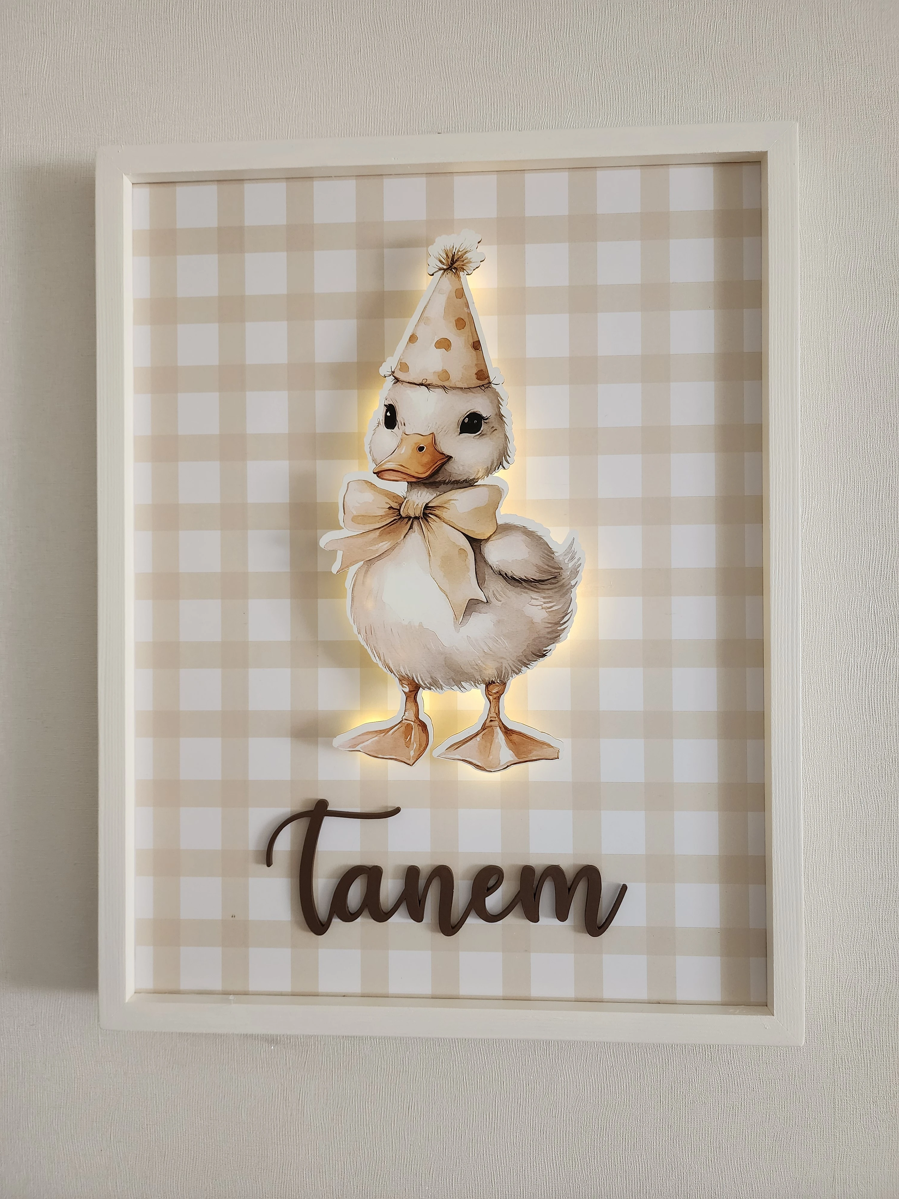 ÖRDEK TEMALI KAPI SÜSÜ